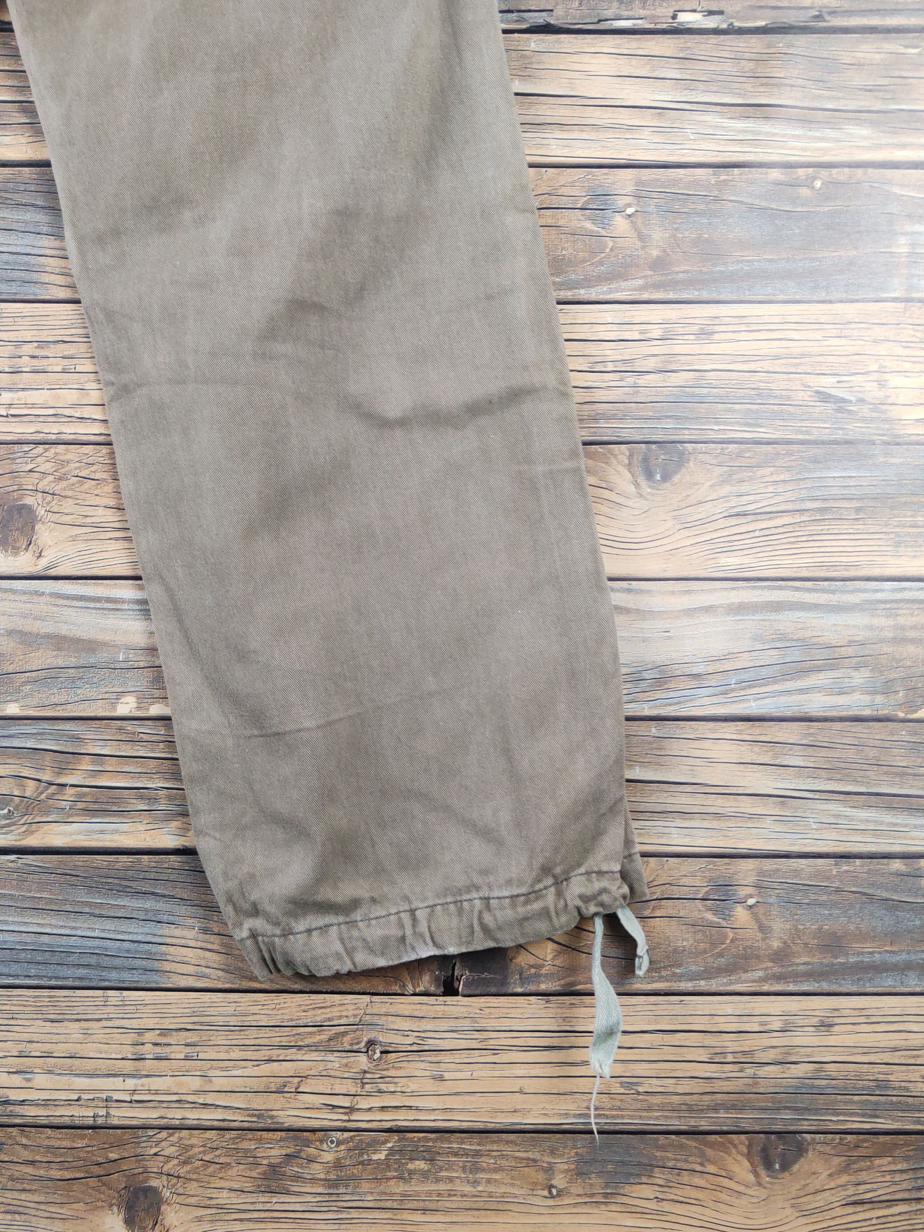 Japanese Brand DL SOHC Olive Faded Multipocket Tactical Cargo Pants #1365 Size US 29 - 11 Thumbnail