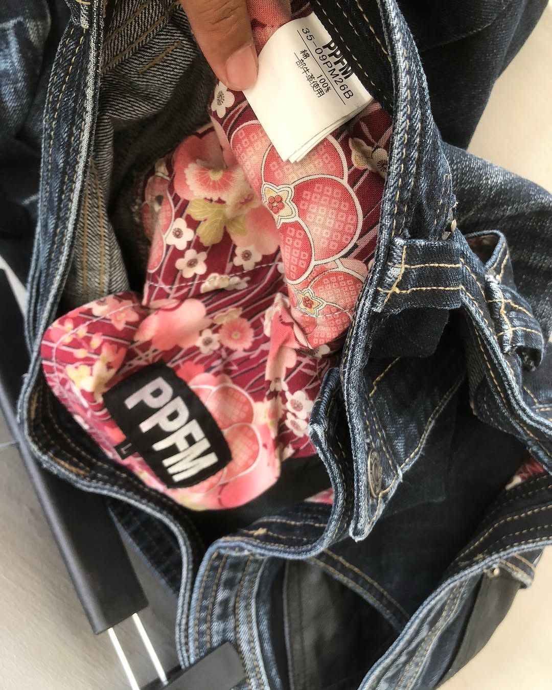 Japanese Brand × PPFM × Seditionaries PPFM Double Waist Distressed Denim Punk Style Blue Size US 35 - 8 Thumbnail