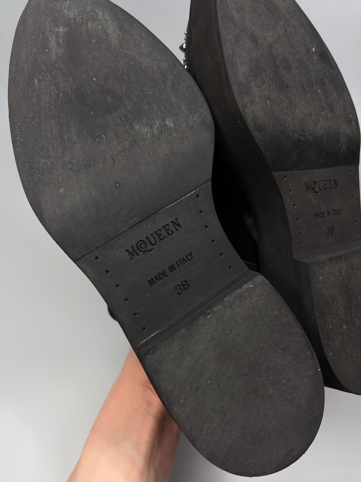 Alexander McQueen Alexander McQueen Studded Platform Shoes Size US 5.5 / EU 38 - 17 Thumbnail