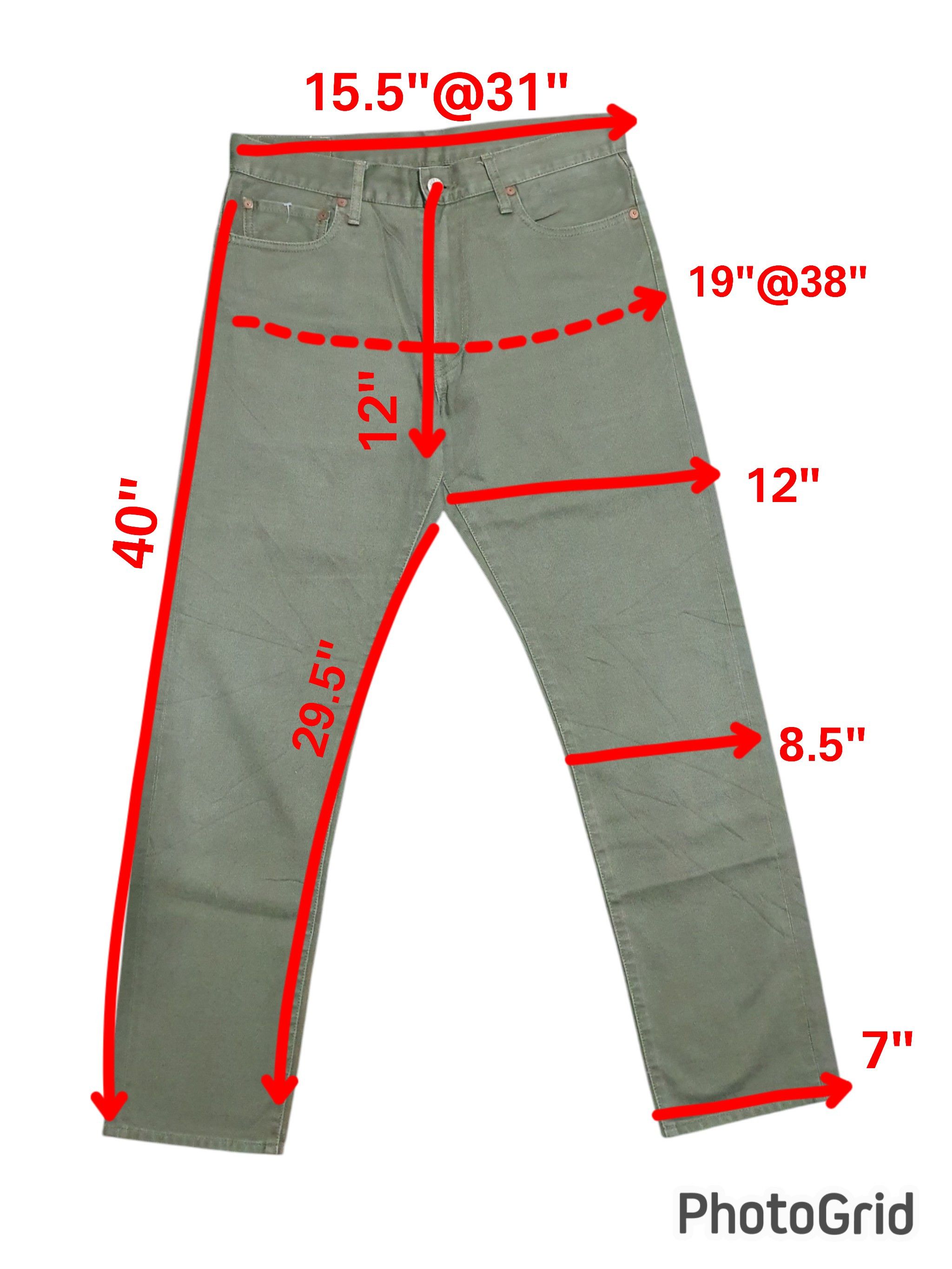 FOB Factory × Japanese Brand FOB FACTORY 31”/40” GREEN JEANS Size US 31 - 10 Thumbnail