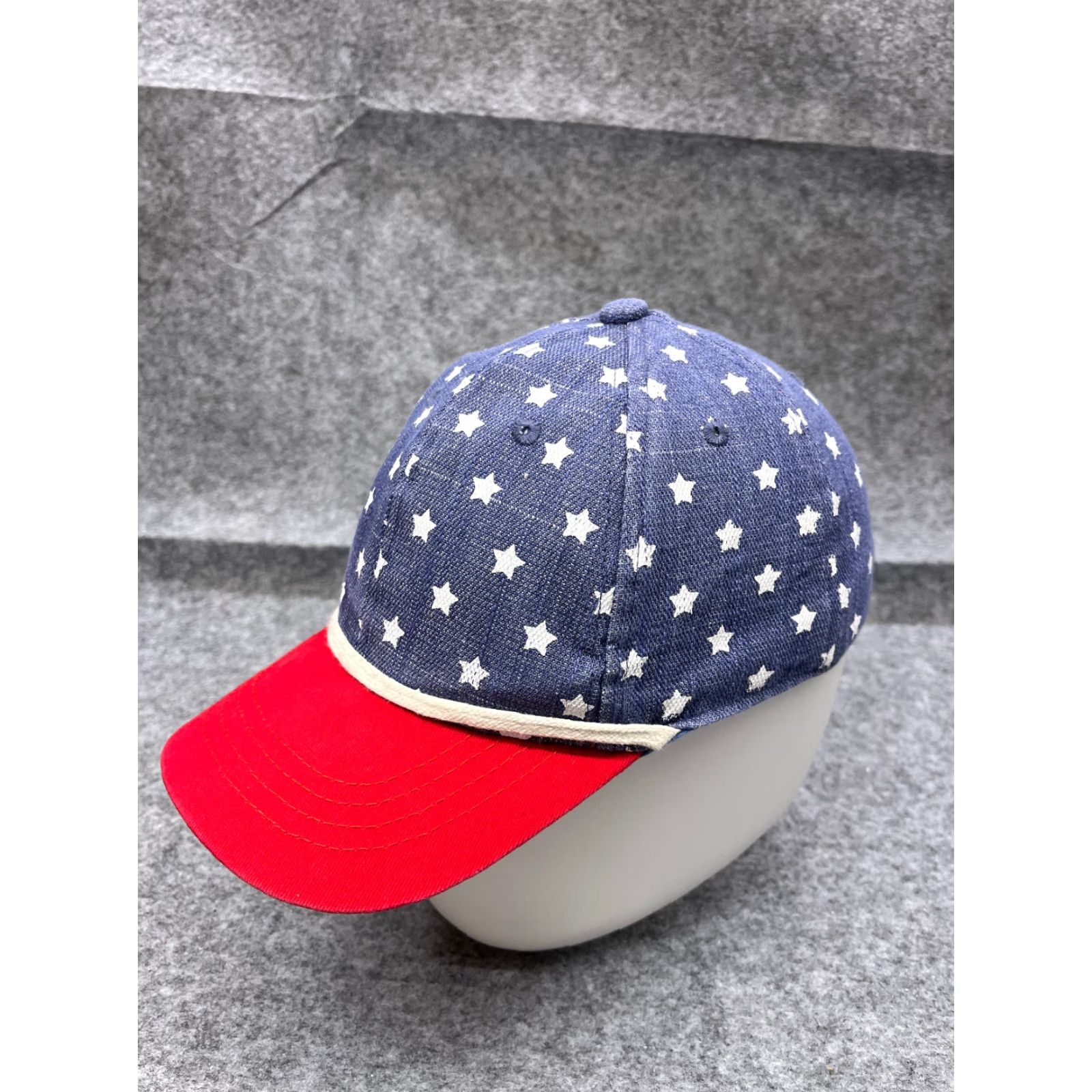 Vintage Target USA Flag 4th July Hat Cap Strap Back Adult One Size Red Blue Cotton Wool Blend Hat Unisex Adults Bucket Hat Mens Size ONE SIZE - 4 Thumbnail