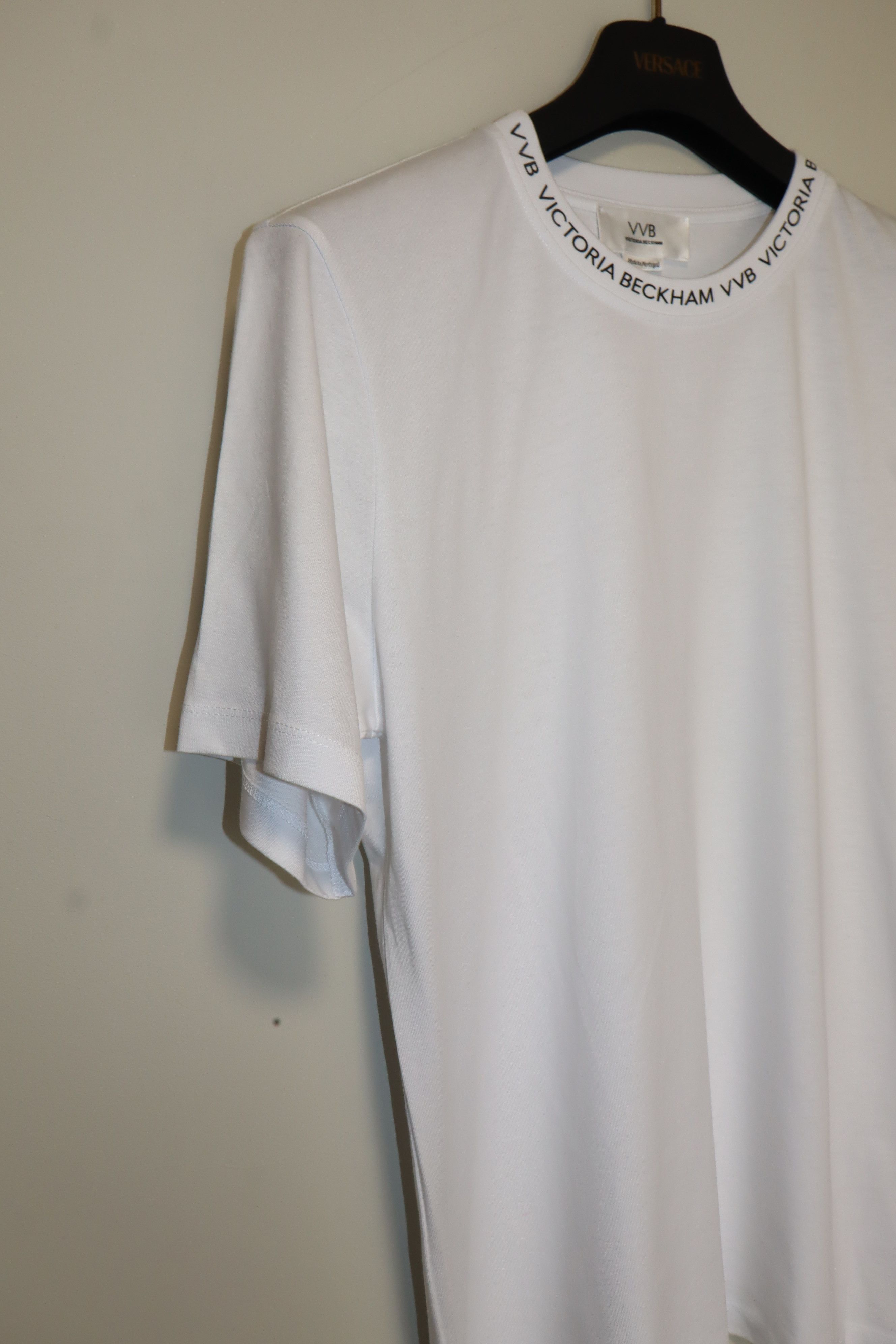 Victoria Beckham Logo collar print t-shirt Size M / US 6-8 / IT 42-44 - 5 Thumbnail