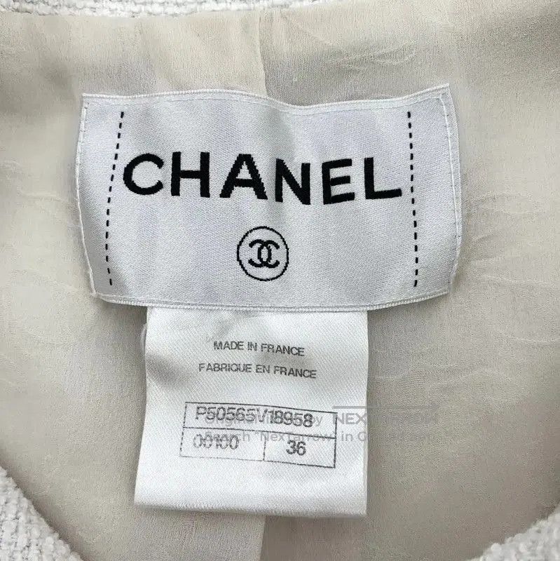 Chanel Chanel White Cotton Women's Jacket . Size XS / US 0-2 / IT 36-38 - 6 Thumbnail