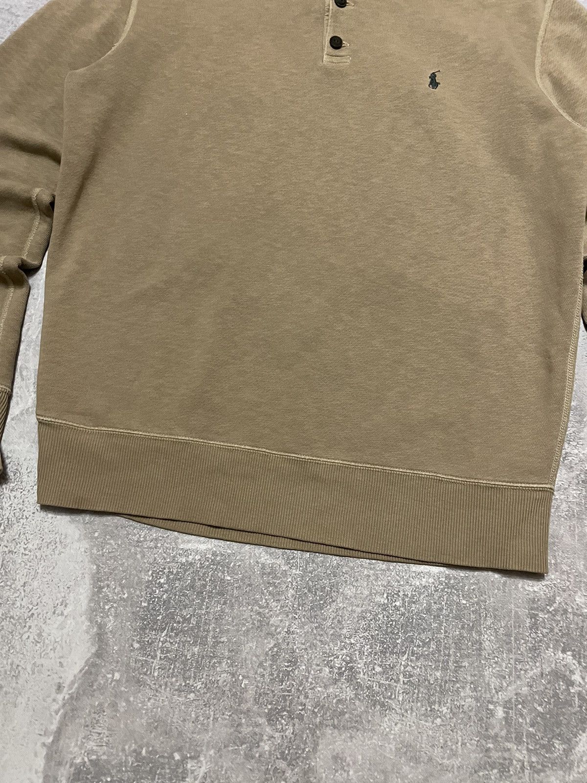 Polo Ralph Lauren Vintage Polo Ralph Lauren Button Up Sweatshirt Brown 90s Size US L / EU 52-54 / 3 - 3 Thumbnail