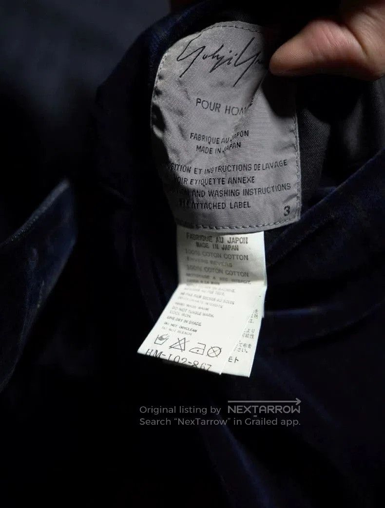 Yohji Yamamoto Yohji Yamamoto 02AW Denim Jacket. Size US S / EU 44-46 / 1 - 4 Thumbnail