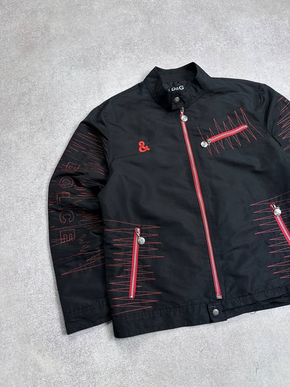 Dolce & Gabbana Vinatage 90's Dolce&Gabbana Racing Embroidery Jacket Rare XL Size US XL / EU 56 / 4 - 3 Thumbnail