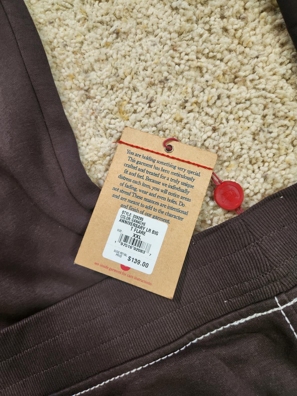 True Religion NWT True Religion Pull-On Flare Jeans Red Anniversary 2XL Size 42" / US 20 - 4 Thumbnail