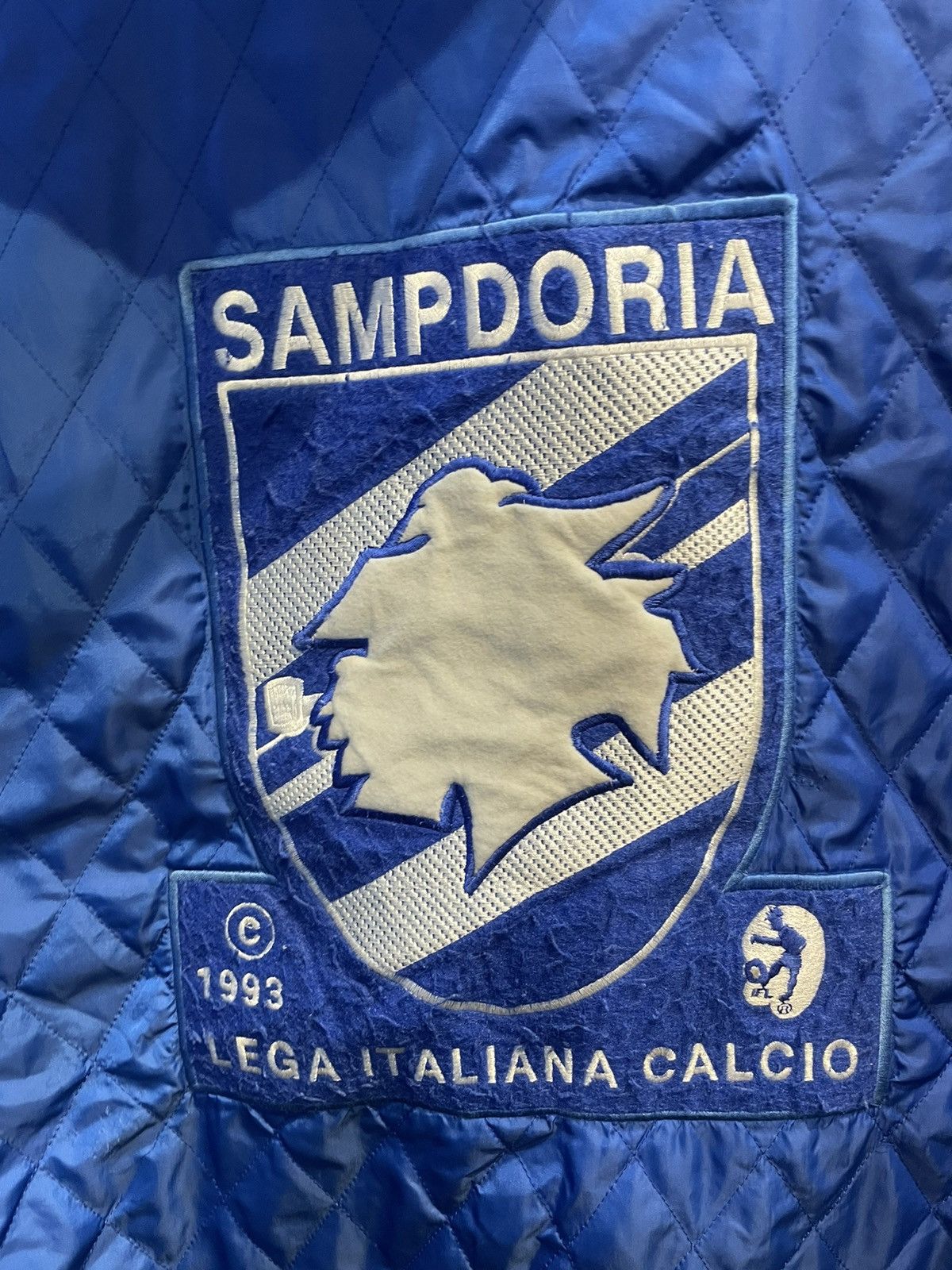 Kappa × Vintage U.C sampdoria Italian Football League jacket Size US L / EU 52-54 / 3 - 8 Thumbnail