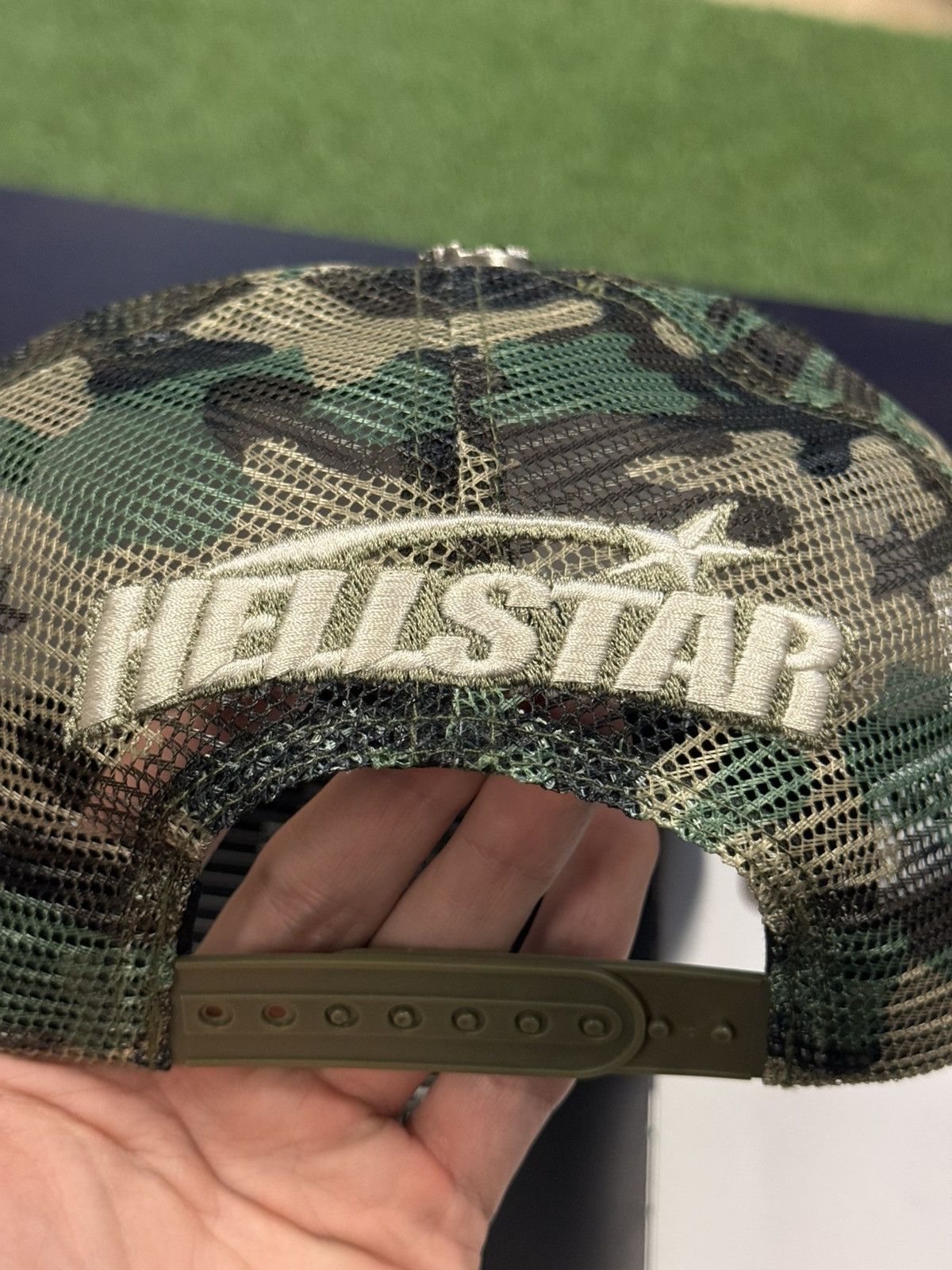 Hellstar Adjustable SnapBack Hat Camo Flat Logo (NEW)