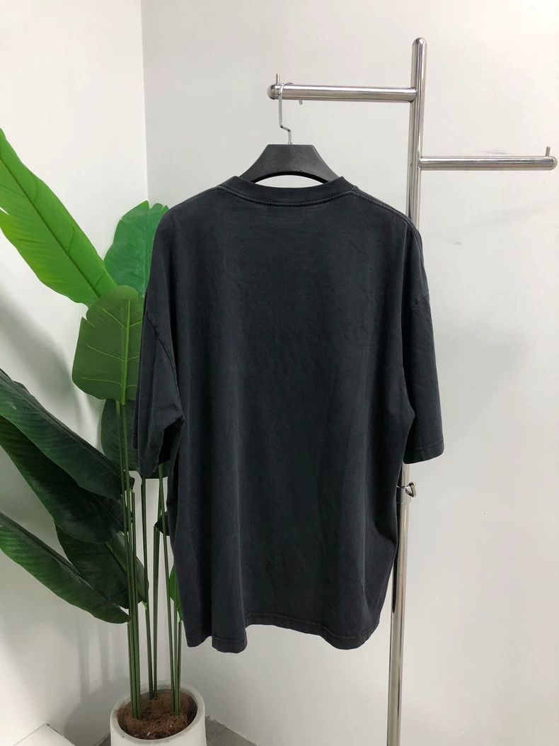 Balenciaga Balenciaga Double B Short Sleeve T-Shirt Black M Size US M / EU 48-50 / 2 - 2 Thumbnail