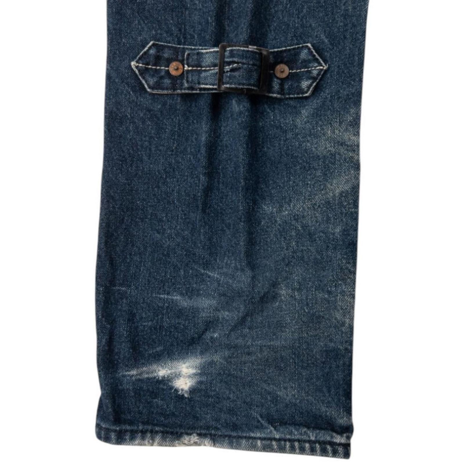 Evisu Vintage Evisu Double Gull Bondage Buckle Back Jeans Size W30 Size US 30 / EU 46 - 7 Thumbnail