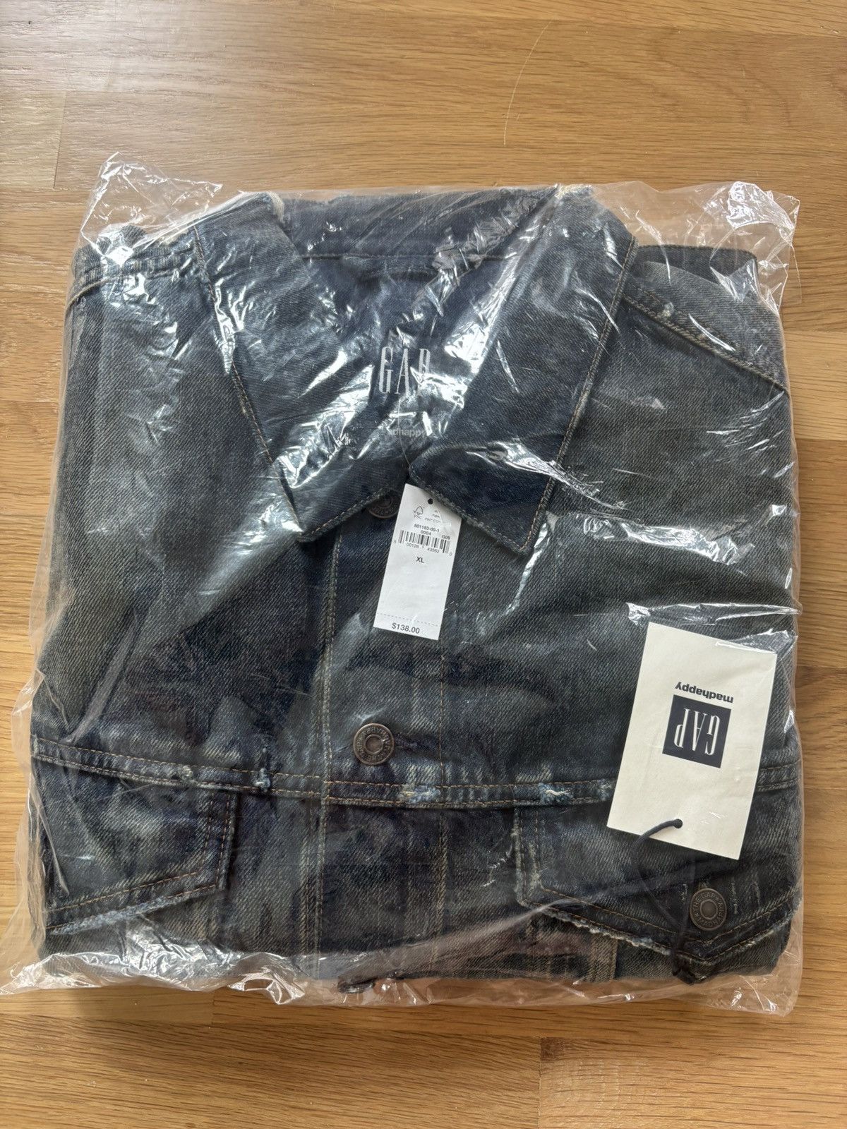 Gap × Madhappy Gap x MadHappy Sand-Washed Denim Trucker Jacket Size US XL / EU 56 / 4 - 6 Thumbnail