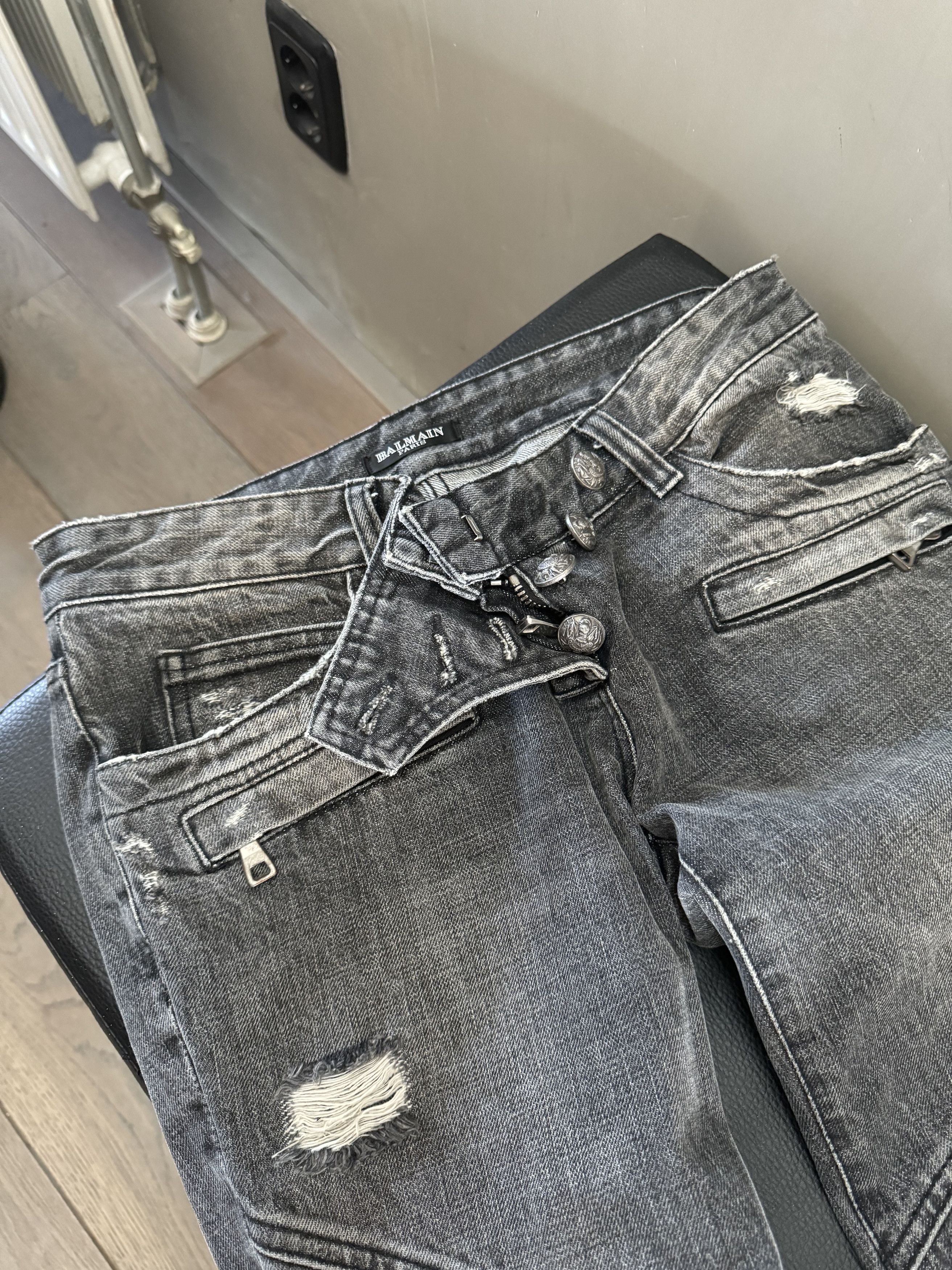 Balmain Famous Rock coll Balmain by Cristophe Decarnin 2011 Size US 26 / EU 42 - 10 Thumbnail
