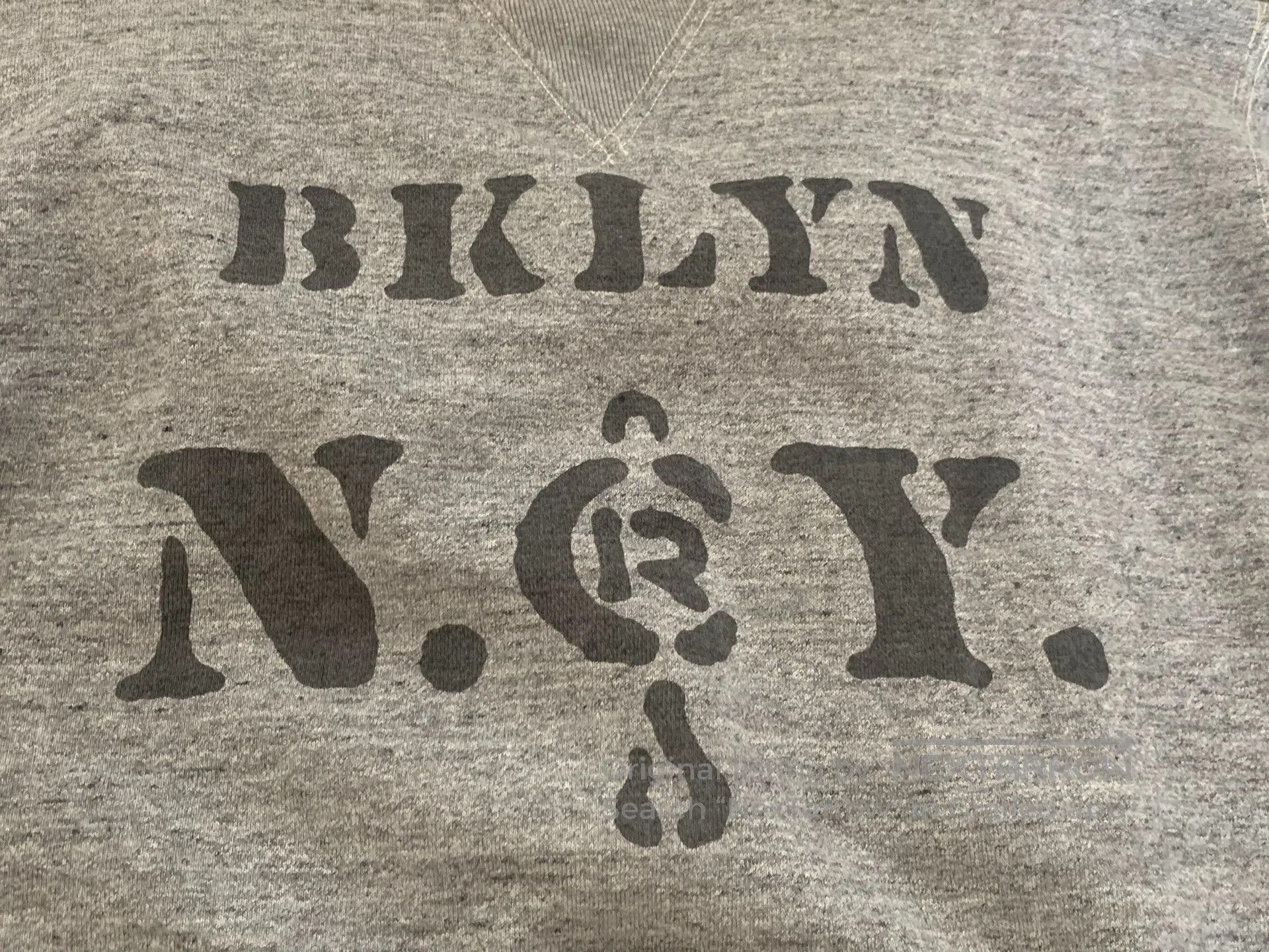 Freewheelers gray short sleeve sweatshirt with print. Size US M / EU 48-50 / 2 - 4 Thumbnail