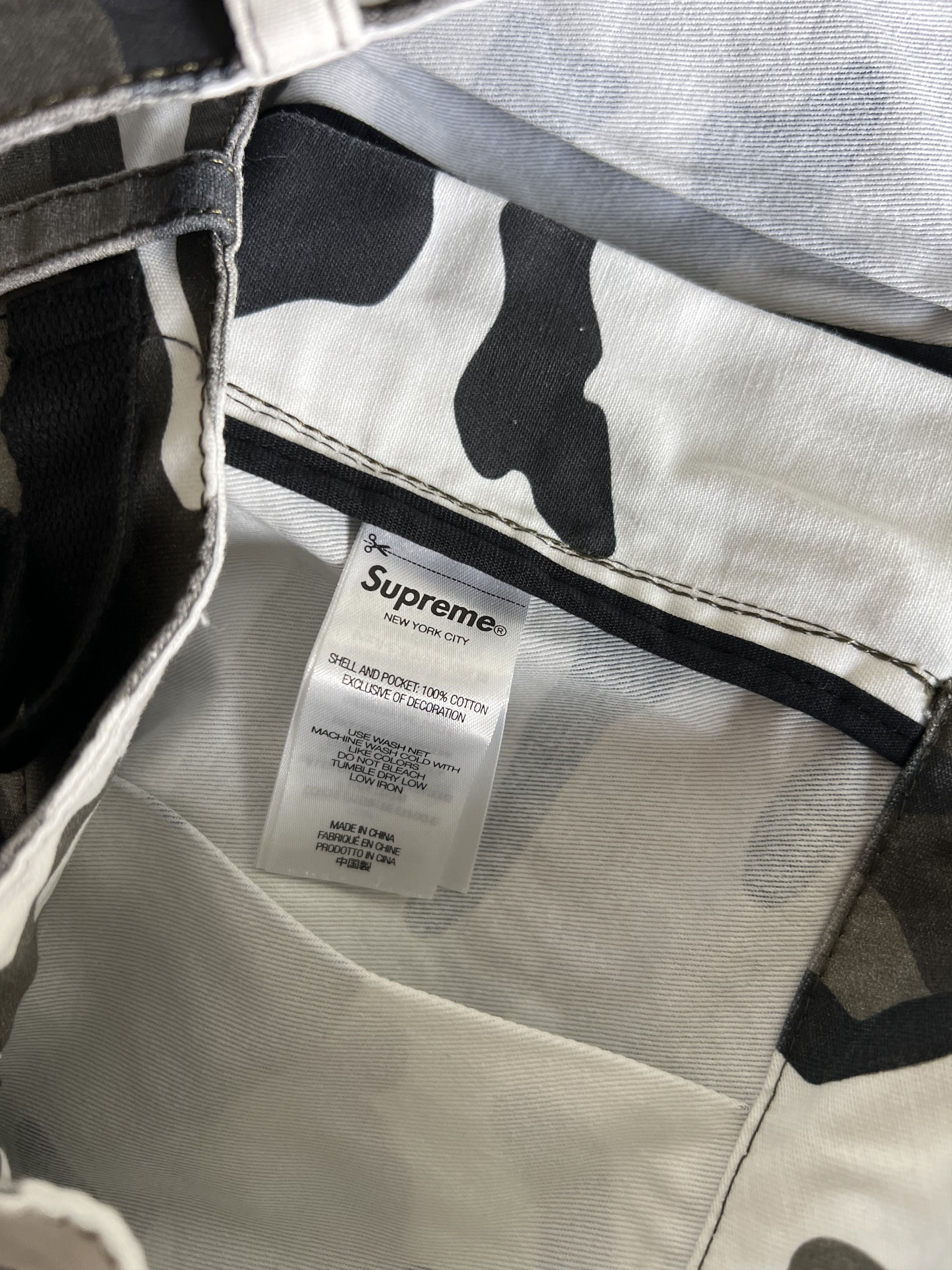 Supreme Supreme Aphex Twin Cargo Pants in Snow Camo Size US 30 / EU 46 - 9 Thumbnail