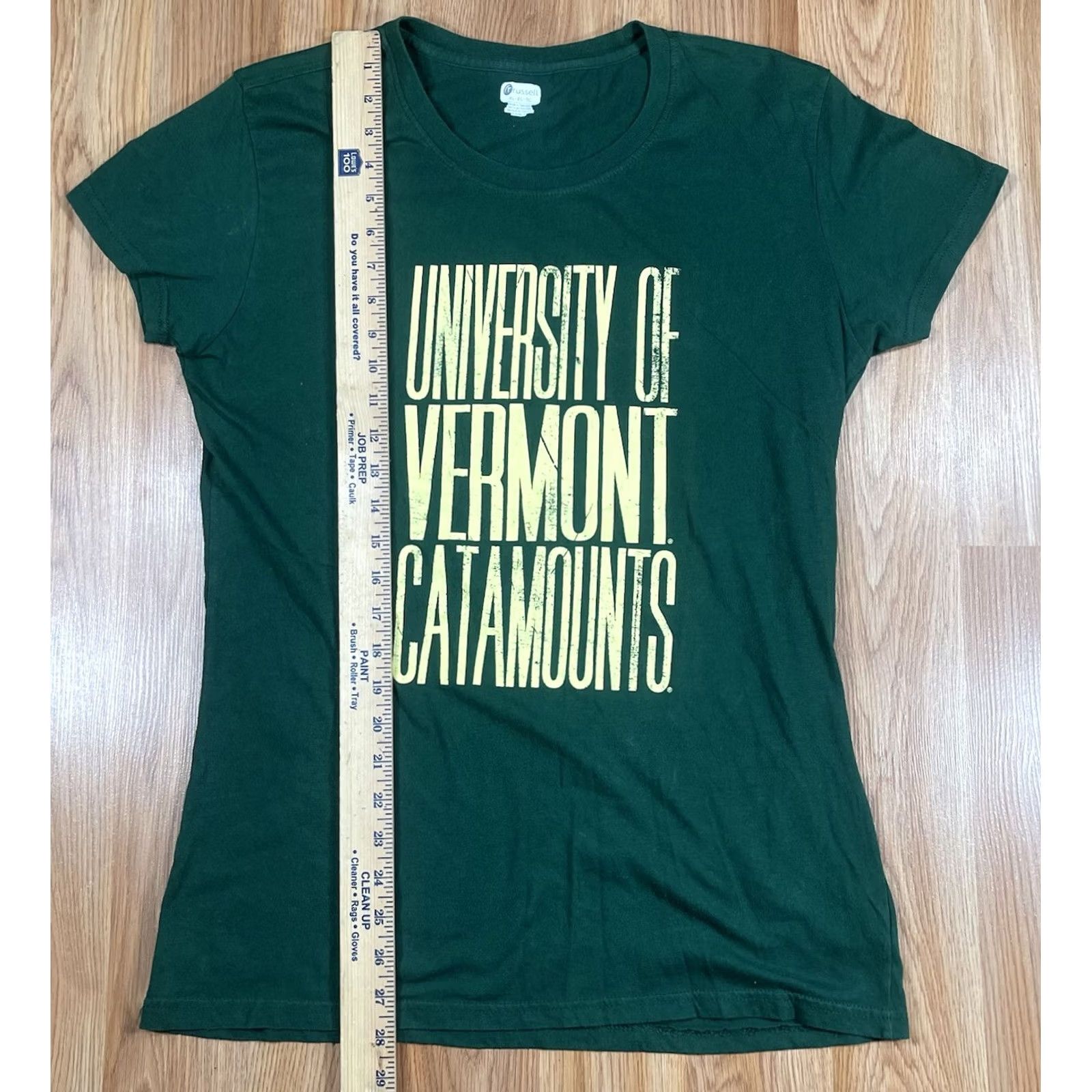 Vintage Russel University Of Vermont Catamounts Printed T-Shirt Women XL Extra Large Size XL / US 12-14 / IT 48-50 - 3 Thumbnail