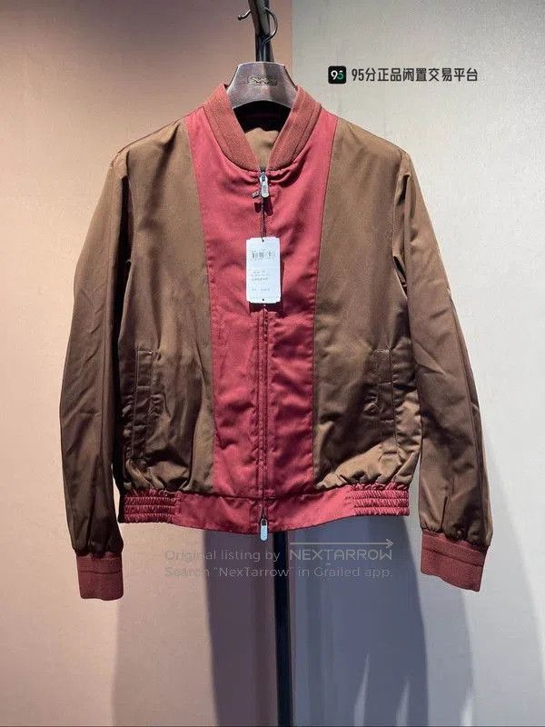 Ermenegildo Zegna Zegna Men's Runway Silk Blend Jacket. Size US XXL / EU 58 / 5 - 5 Thumbnail