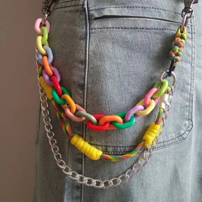 Vintage Multilayer Men Chain Wallet Size ONE SIZE - 1 Thumbnail