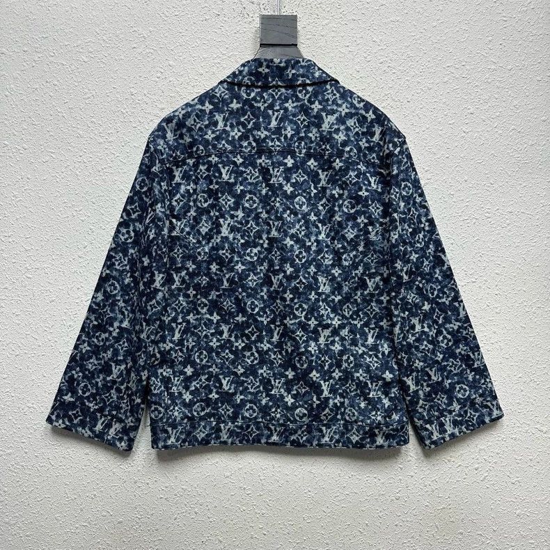 Louis Vuitton Louis Vuitton FW23 Logo Denim Jacket-2506 Size US L / EU 52-54 / 3 - 2 Thumbnail