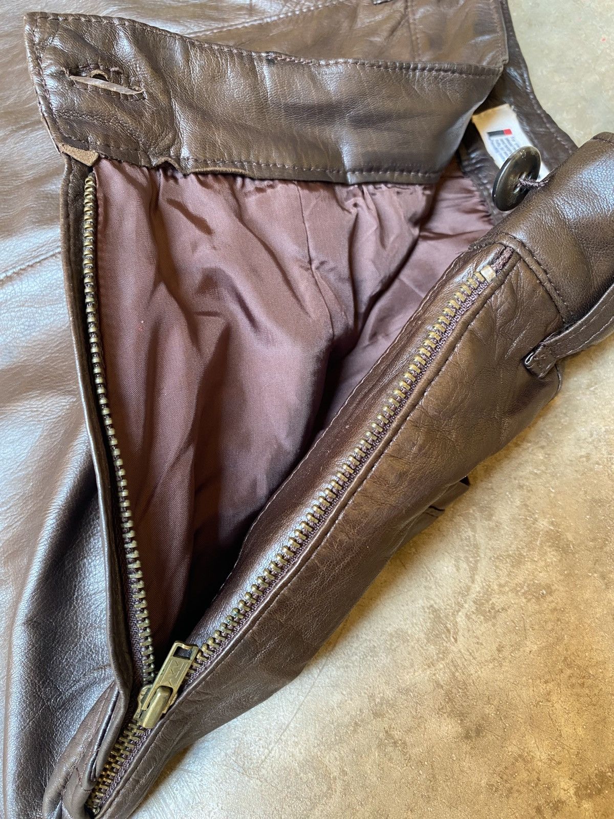 Issey Miyake Vintage Issey Miyake Suede Pant Size 24" / US 00 / IT 34 - 11 Thumbnail