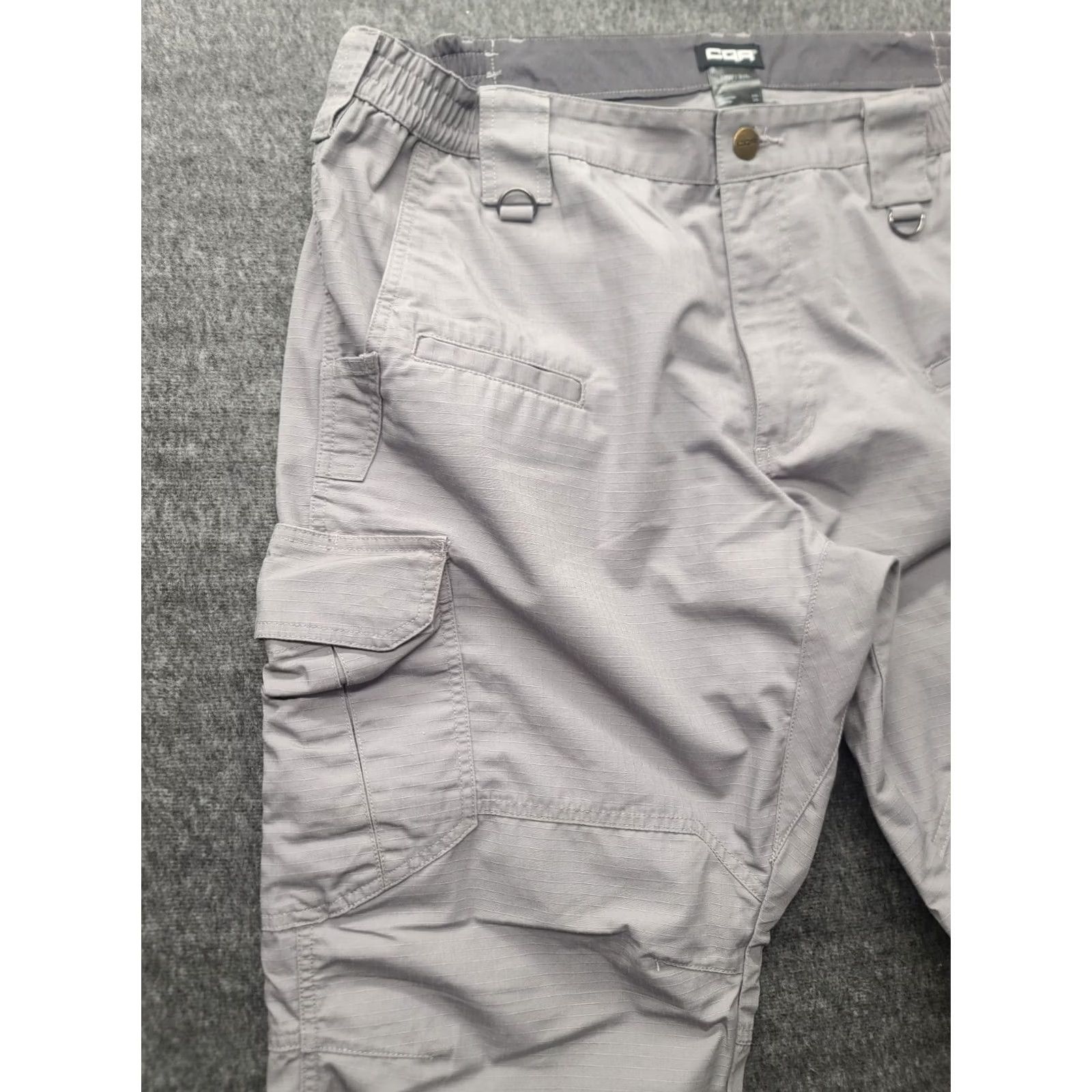 Vintage CQR Tactical Pants Mens 36x30 Relaxed Fit Ripstop Cargo Pocket Canvas Cotton Polyester Army Outdoors Workwear Size US 36 / EU 52 - 7 Thumbnail
