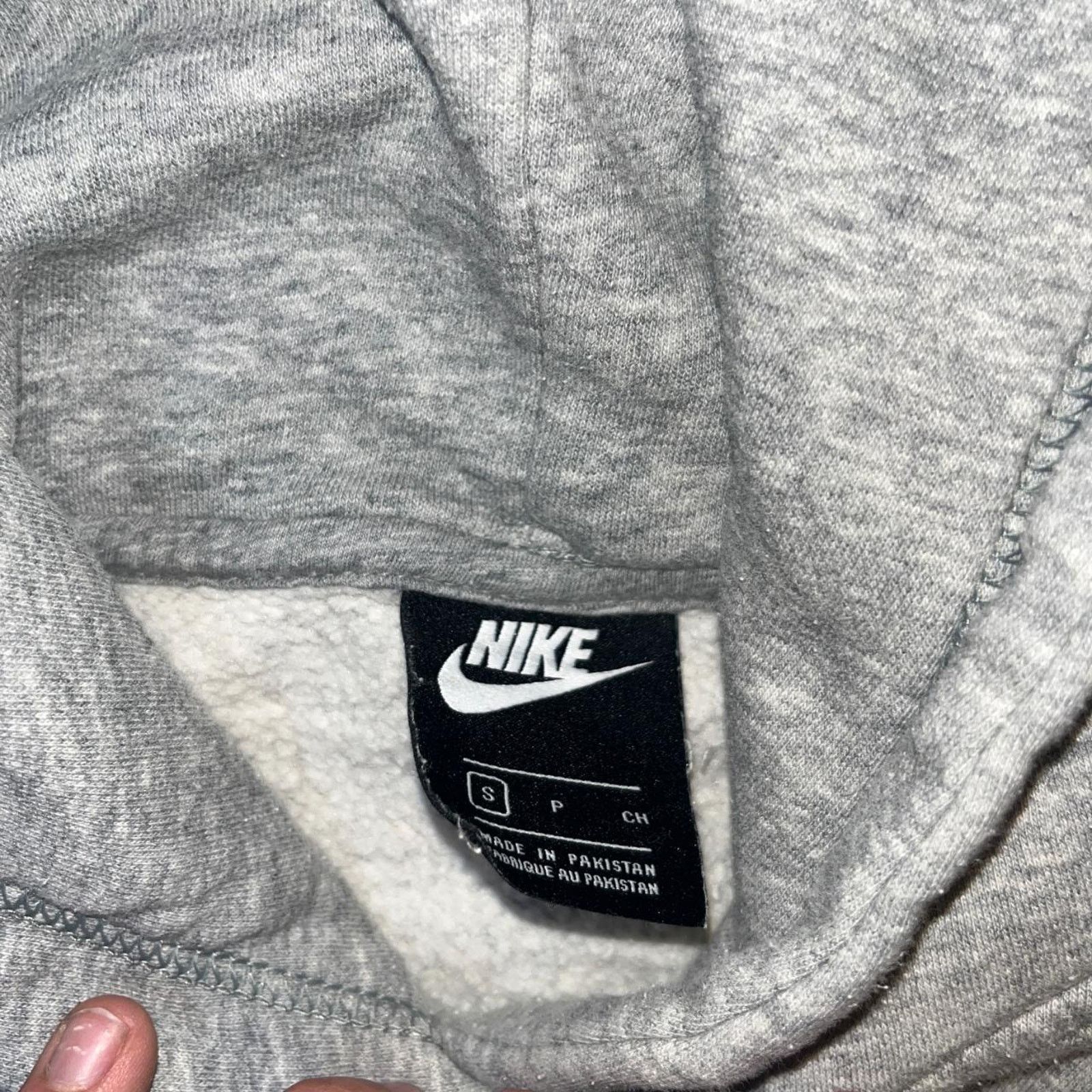 Nike Grey Nike Hoodie Size US S / EU 44-46 / 1 - 3 Thumbnail