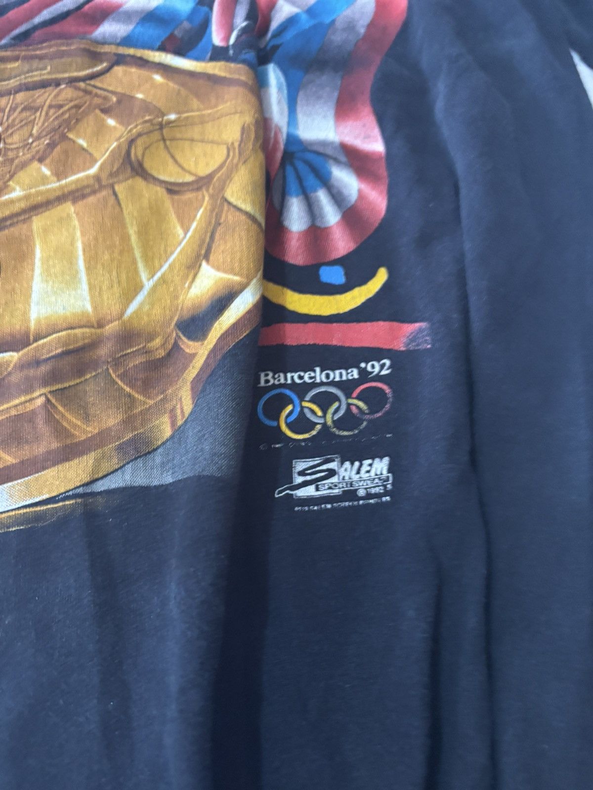 Salem Sportswear × Vintage Olympic 1992 NBA Barcelona Salem tee Size US M / EU 48-50 / 2 - 3 Thumbnail