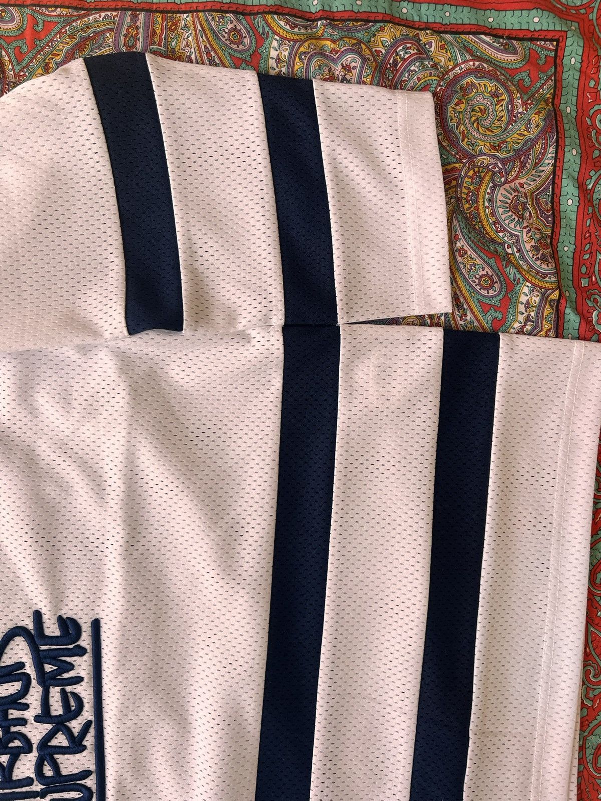 Marithe + Francois Girbaud L Supreme Marithé Francois Girbaud hockey jersey white blue Size US L / EU 52-54 / 3 - 21 Thumbnail