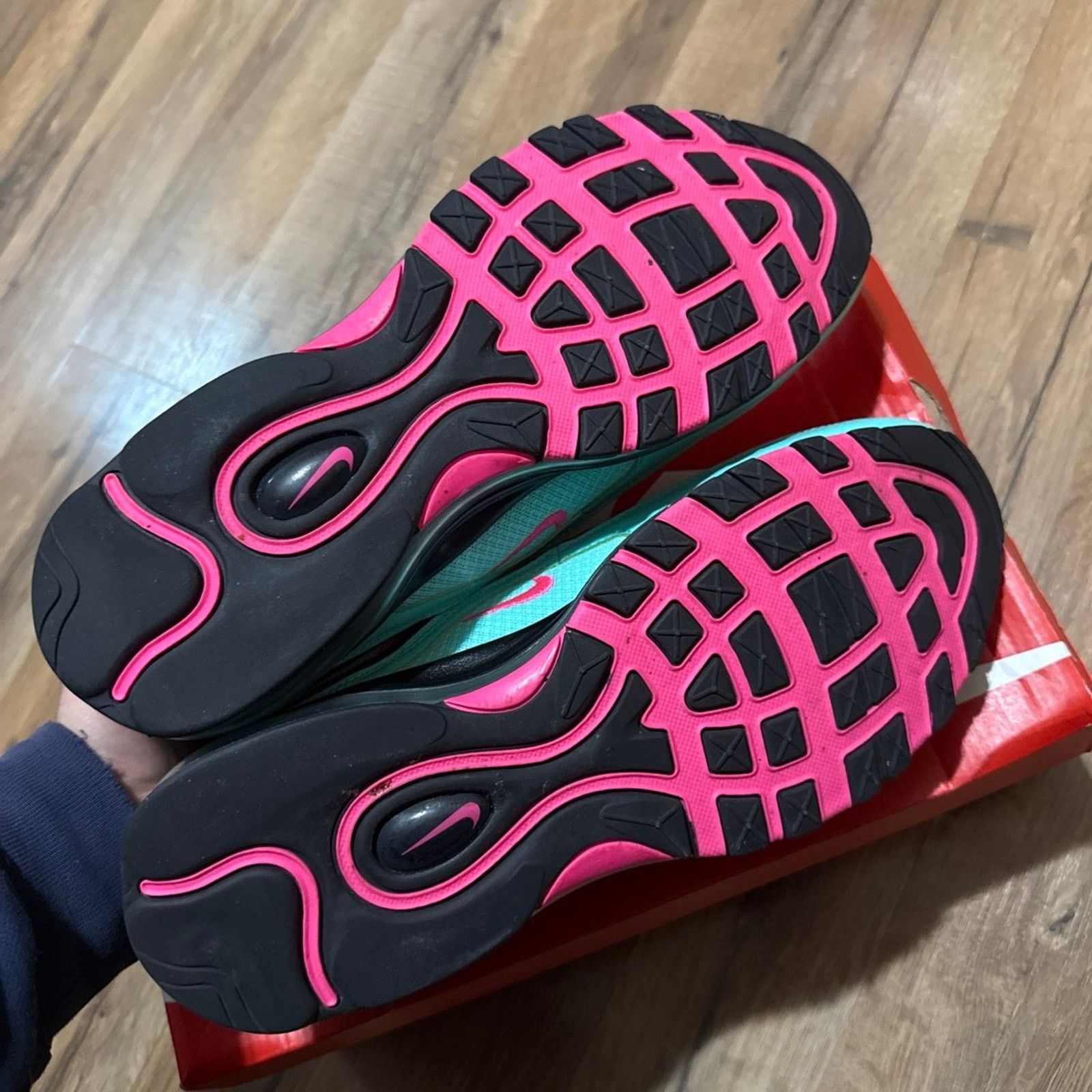 Nike Nike Air Max 97 Hyper Turquoise South Beach Size US 11 / EU 44 - 7 Thumbnail