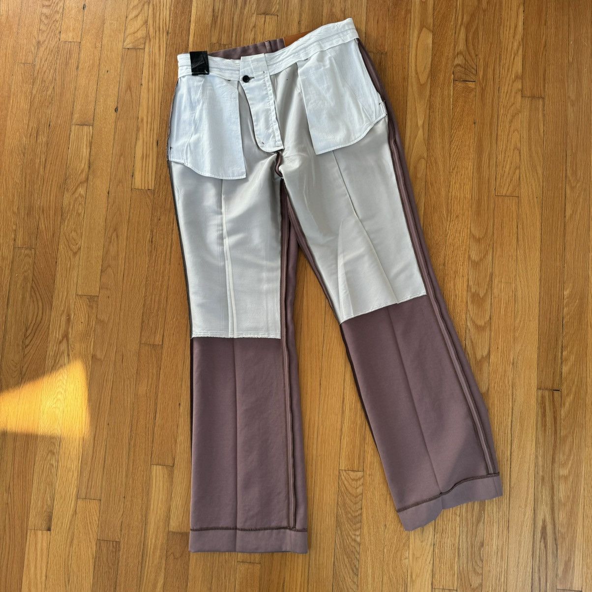 Second/Layer Tan Passo Trousers Size US 32 / EU 48 - 2 Thumbnail