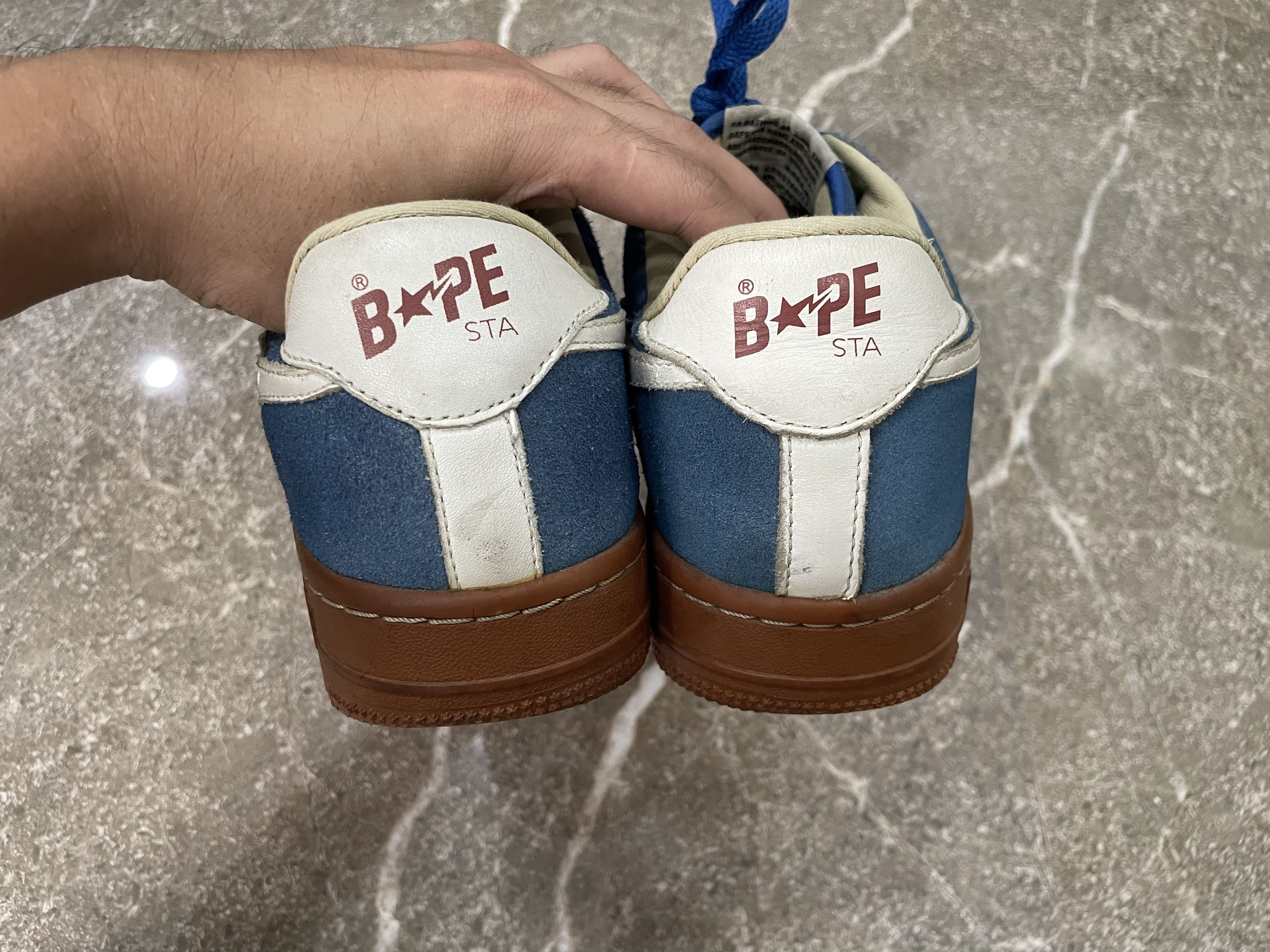 Bape Bape ‘Brick Sole’ Bapesta Size US 10.5 / EU 43-44 - 11 Thumbnail