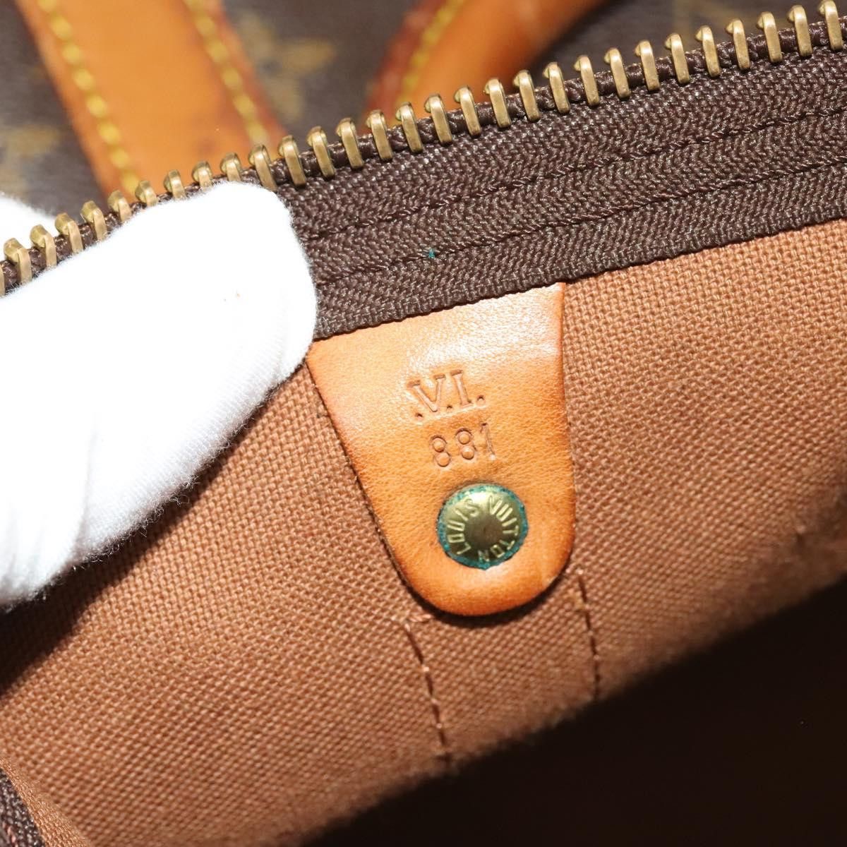 Louis Vuitton LOUIS VUITTON Monogram Keepall Bandouliere 60 Boston Bag Size ONE SIZE - 12 Thumbnail