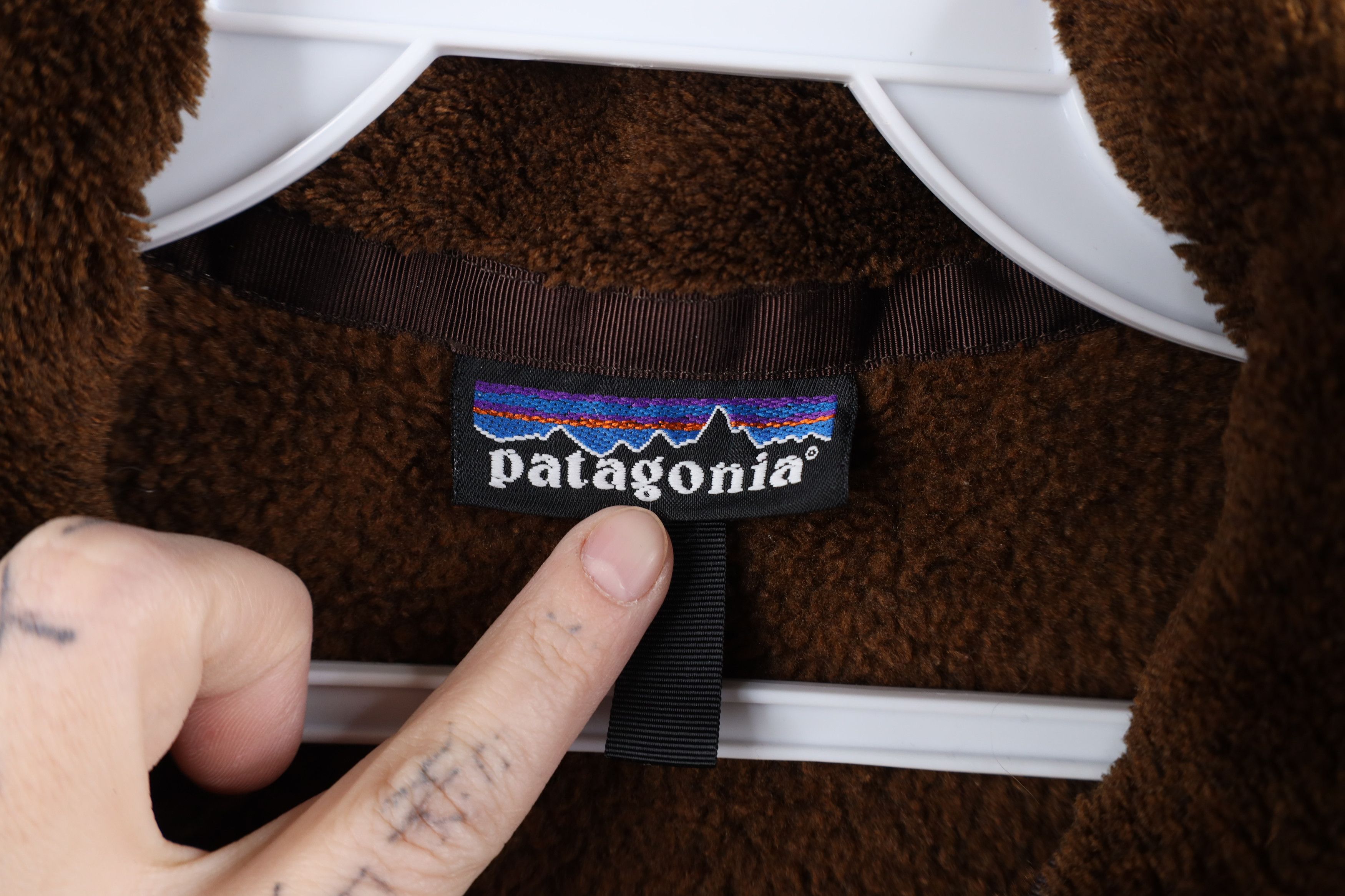 Patagonia × Vintage Patagonia Spell T Snap Button Fleece Pullover Sweater Brown Size S / US 4 / IT 40 - 9 Thumbnail