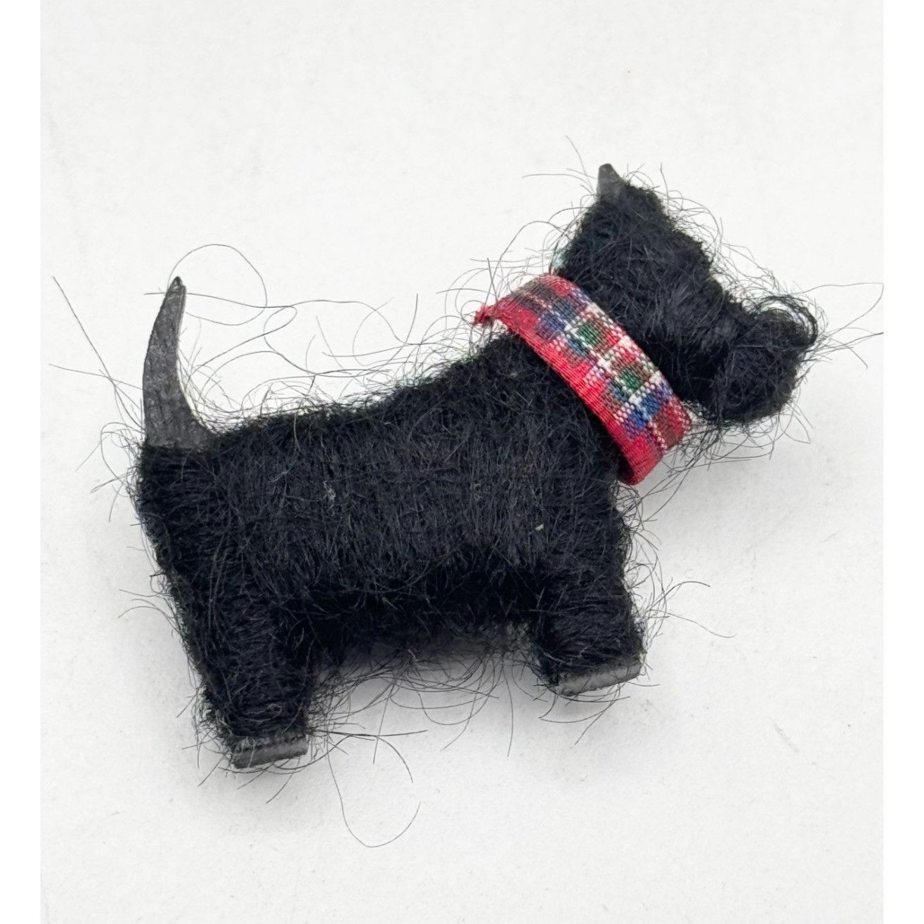 Vintage Vintage fuzzy Scottie Dog Scottish Terrier brooch pin Size ONE SIZE - 1 Thumbnail