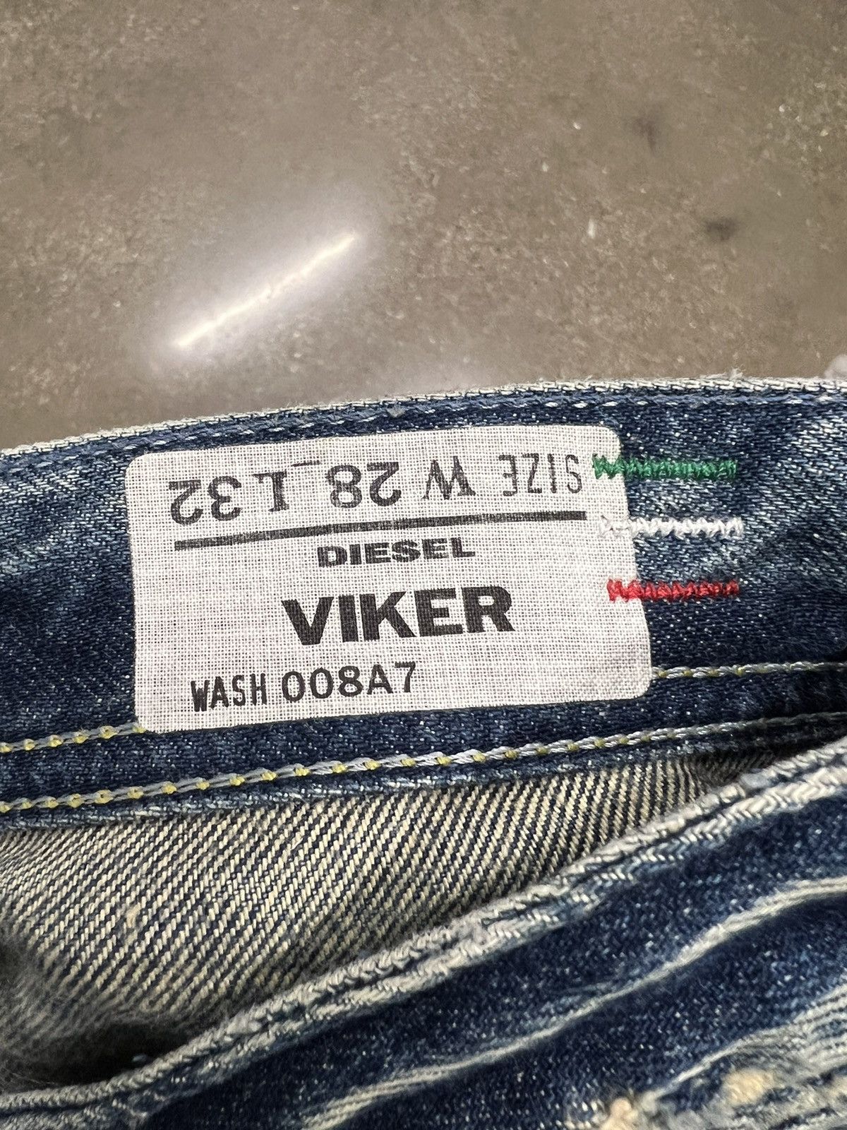 Diesel Diesel 08 Viker Denim Pants Size US 28 / EU 44 - 3 Thumbnail