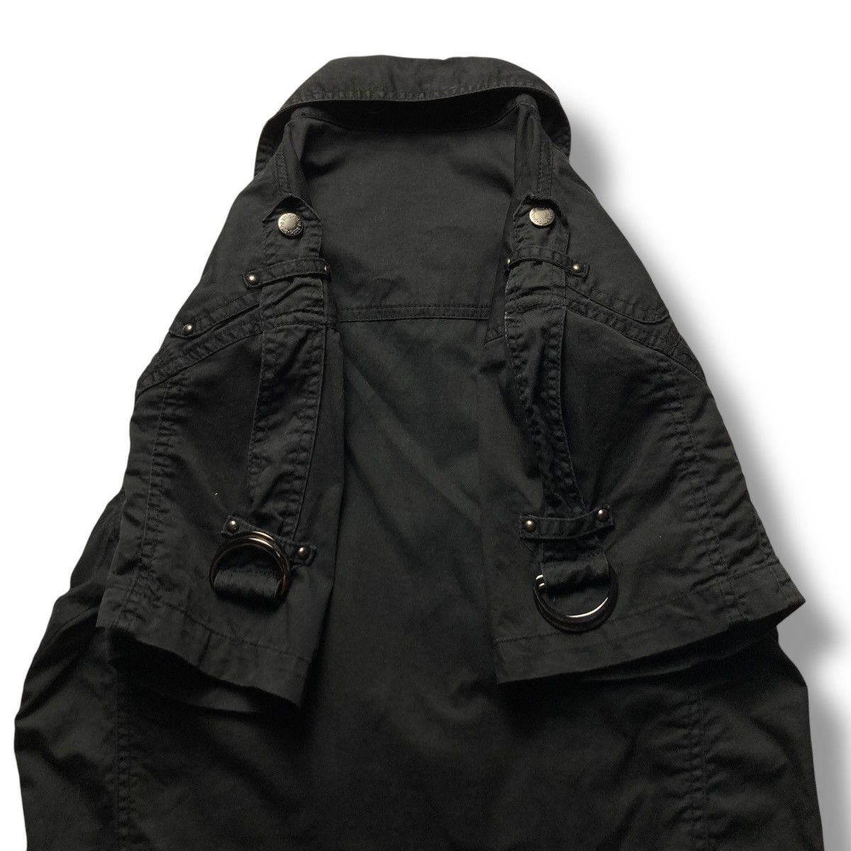 If Six Was Nine IN THE ATTIC BONDAGE PUNK GOTHIC SHORT SLEEVE JACKET Size US M / EU 48-50 / 2 - 7 Thumbnail