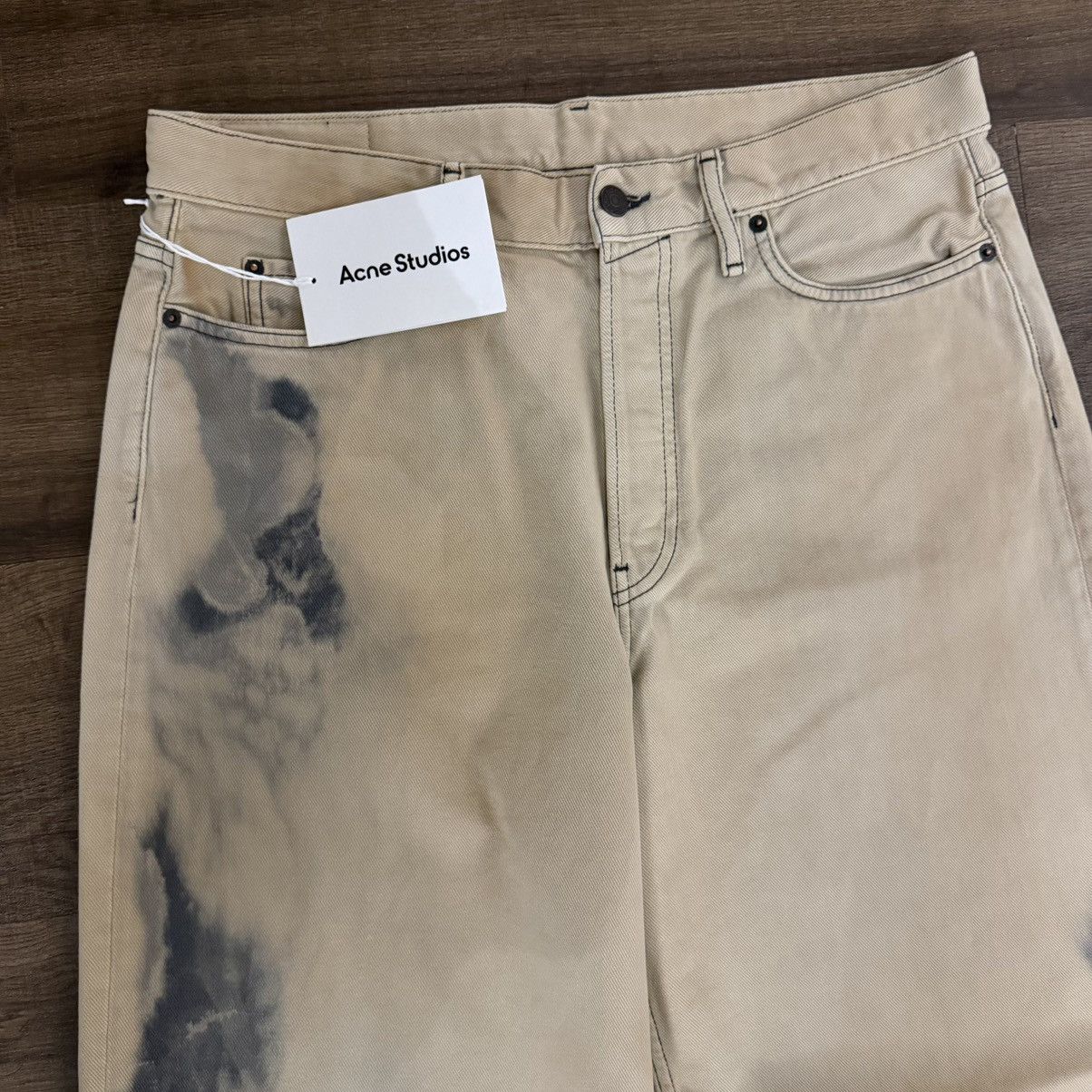 Acne Studios Acne Studios 1981M FN Smokey Jeans Beige/Black Size US 33 - 2 Thumbnail