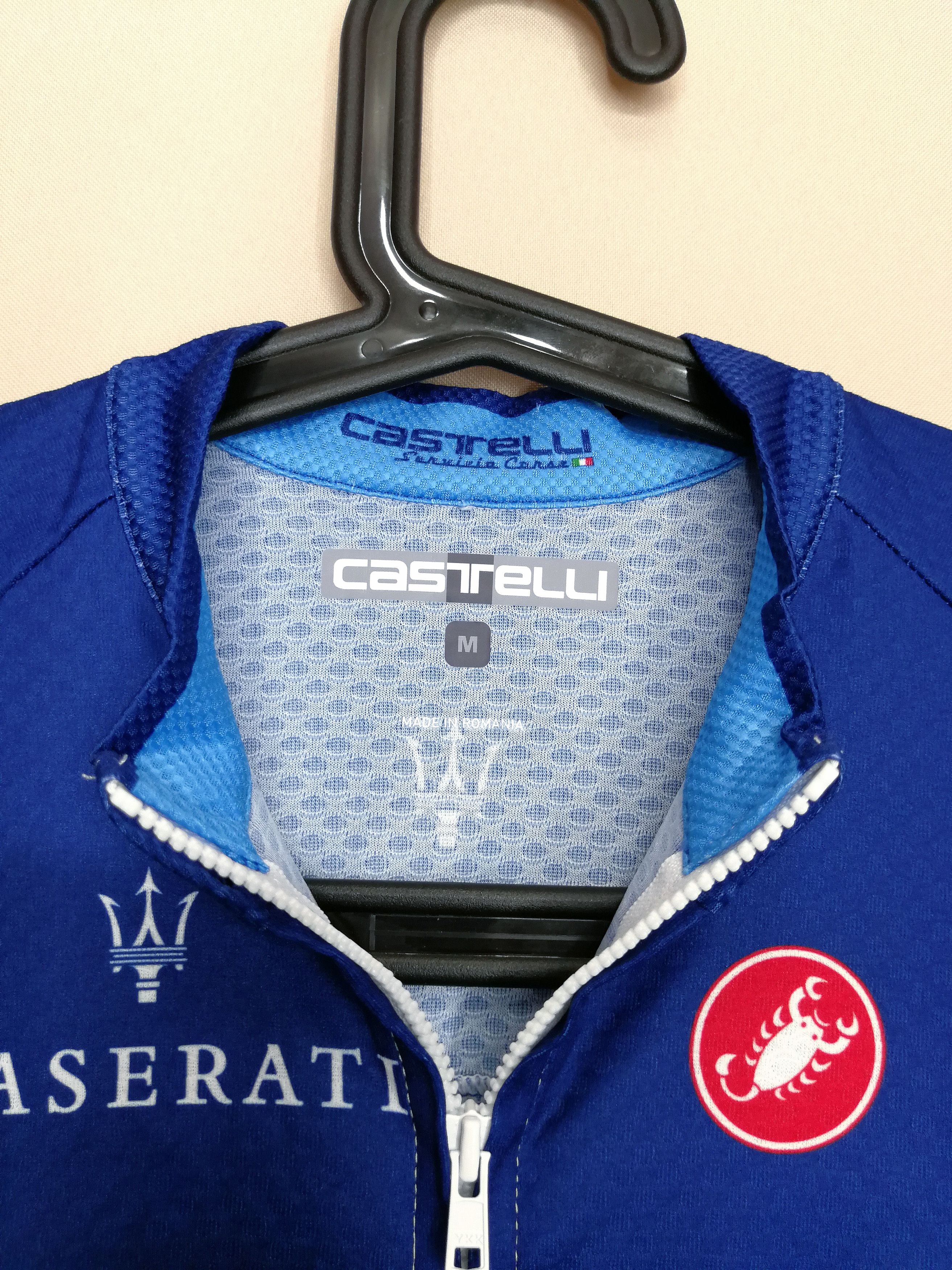 Sports Specialties Castelli Cycling Jersey Tour de Yorkshire Ride Maserati Size US M / EU 48-50 / 2 - 7 Thumbnail