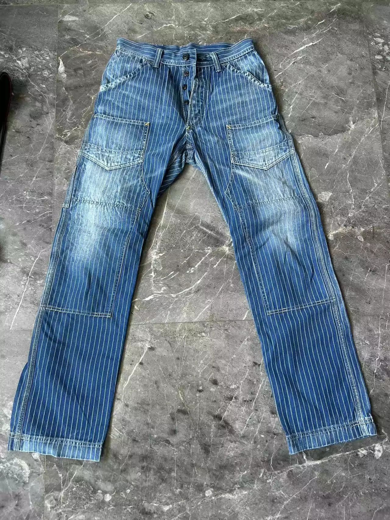 image of Freewheelers Washing And Discharging Underground in Blue, Men's (Size 30)