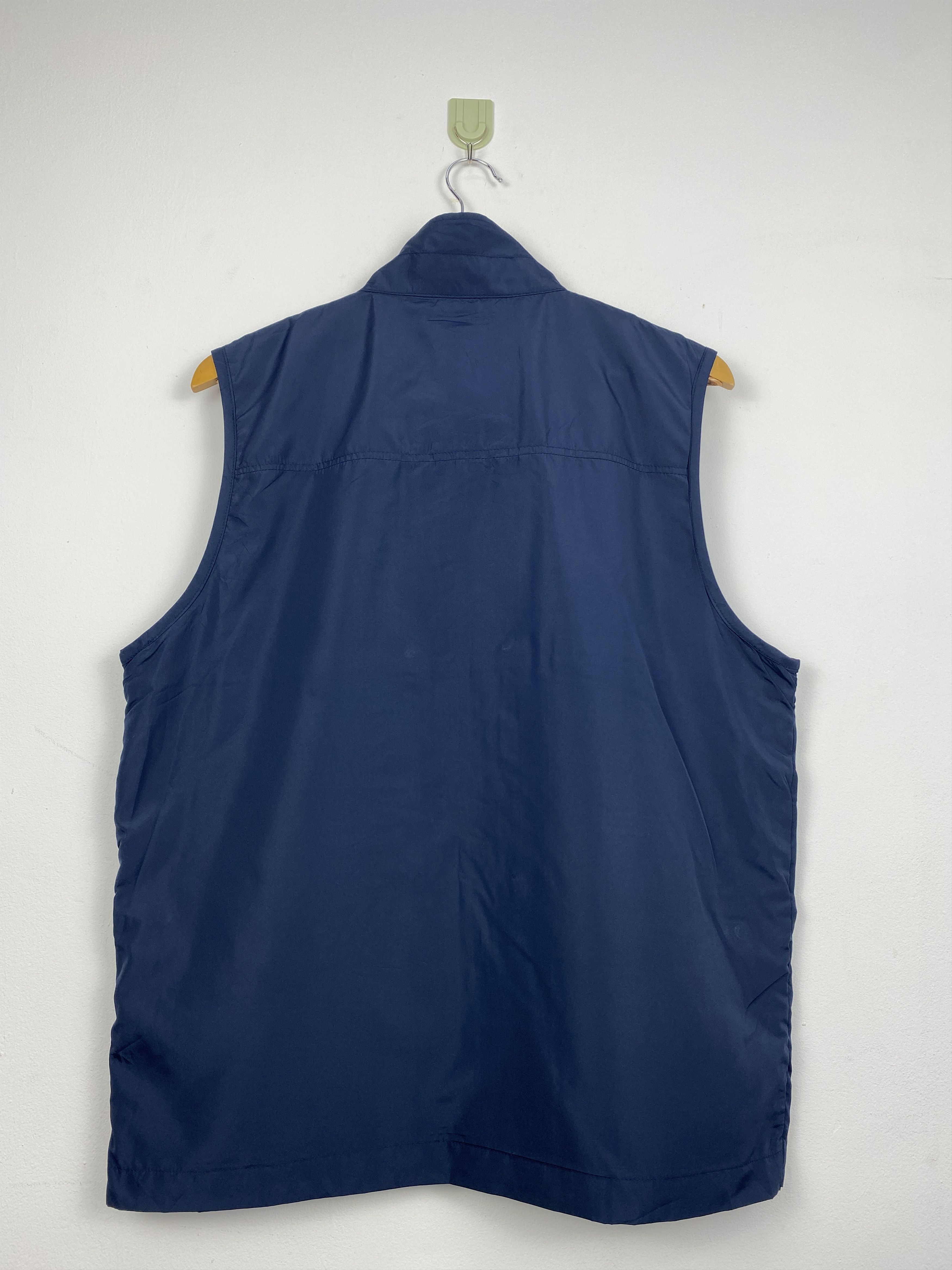 Dunlop Vintage Dunlop Full Zipper Vest Blue AH0056 Size US L / EU 52-54 / 3 - 3 Thumbnail