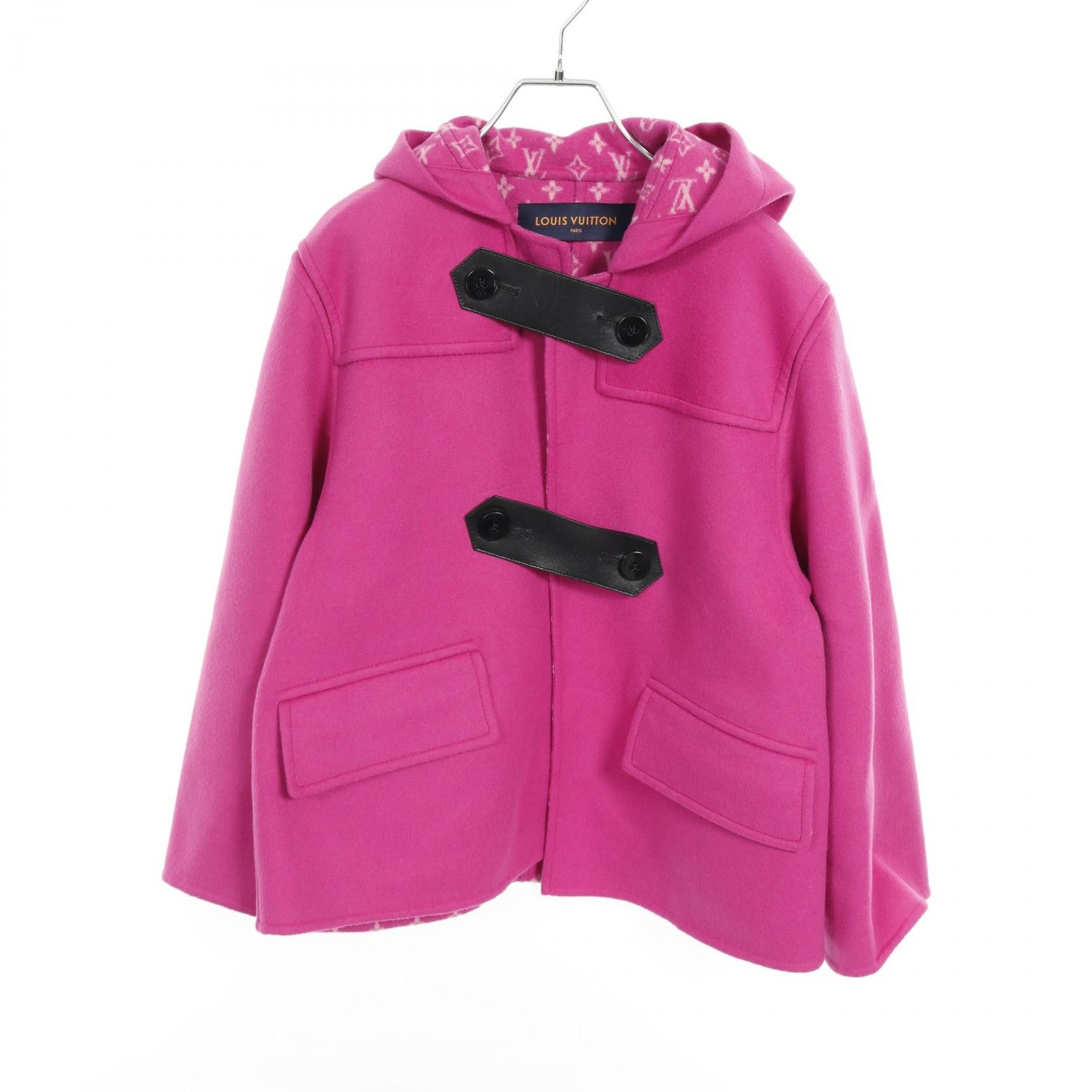 Louis Vuitton Louis Vuitton Louis Vuitton RW182W QWE FFCO01 Wool Silk Outerwear Others Outerwear RW182W QWE FFCO01 Size ONE SIZE - 1 Thumbnail