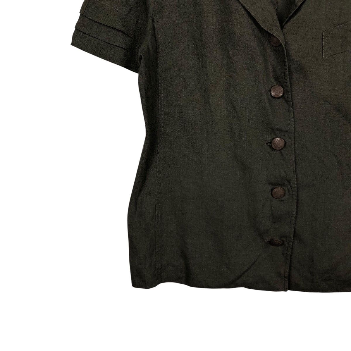 Fendi 📌Vintage Fendi Short Sleeve Shirt Jacket Size US M / EU 48-50 / 2 - 5 Thumbnail