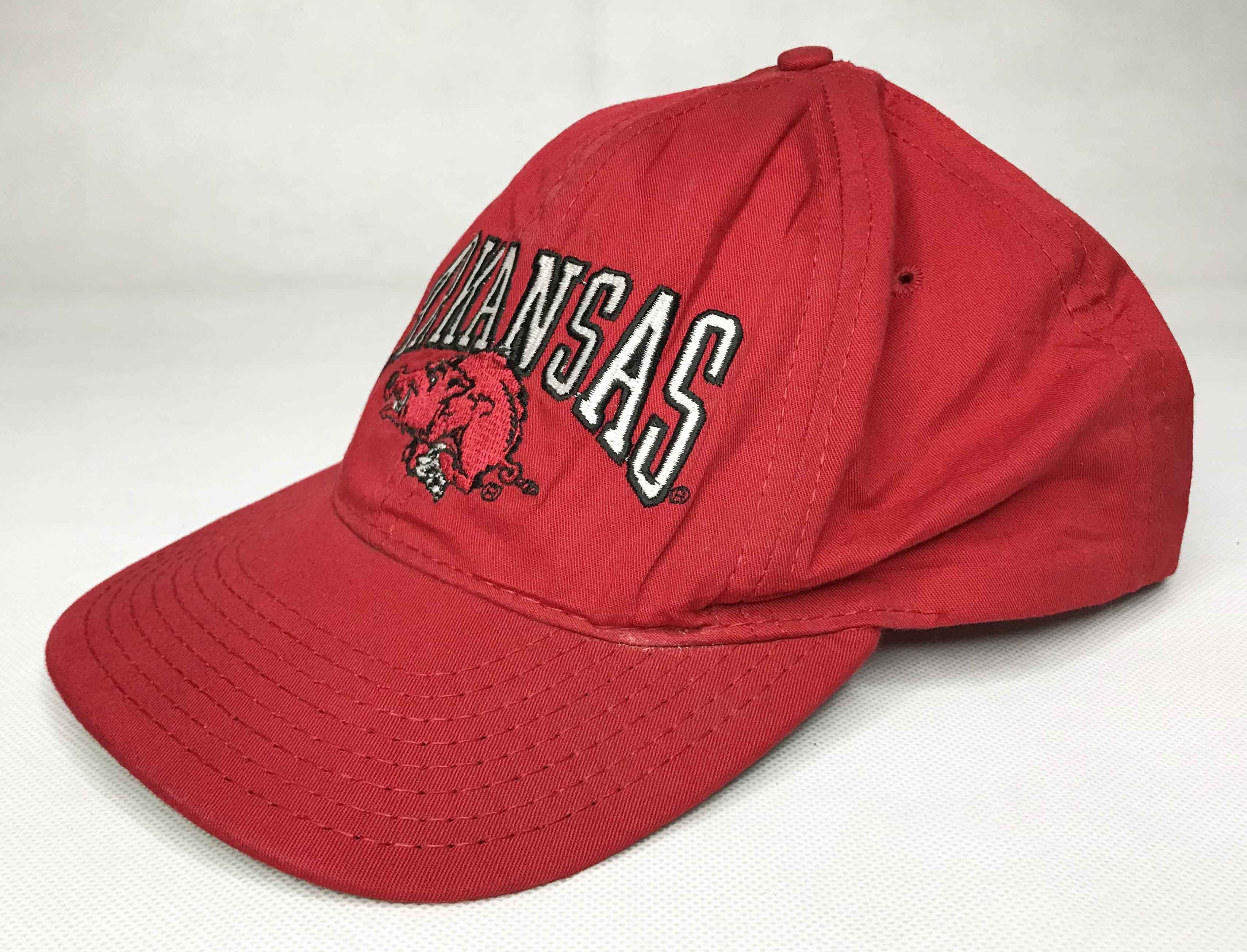 NCAA × Vintage Vintage Arkansas Razorbacks NCAA Football Snapback Cap Size ONE SIZE - 3 Thumbnail