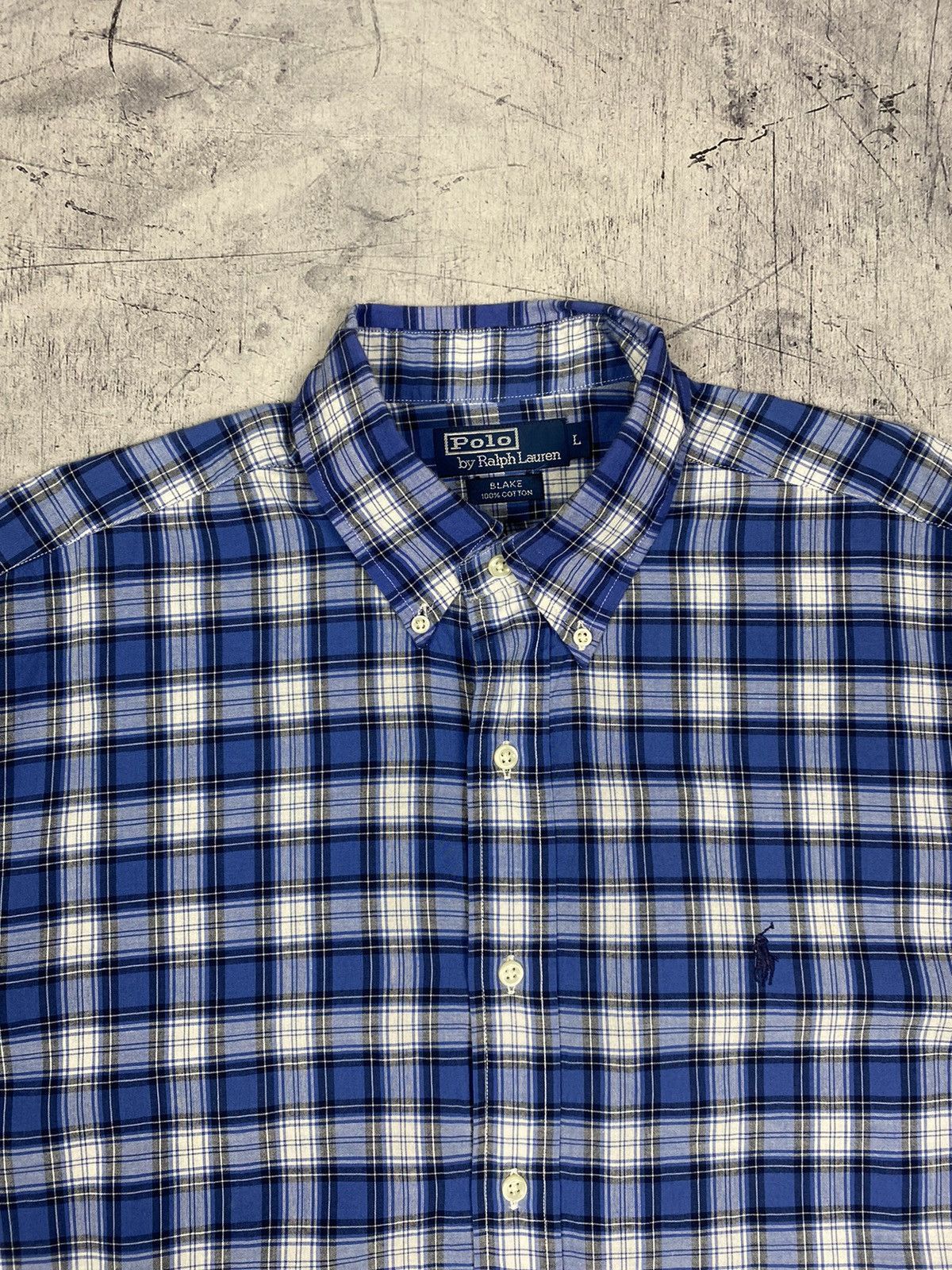 Polo Ralph Lauren Vintage 90s Polo Ralph Lauren Checkered Button Up Shirt Size US L / EU 52-54 / 3 - 5 Thumbnail