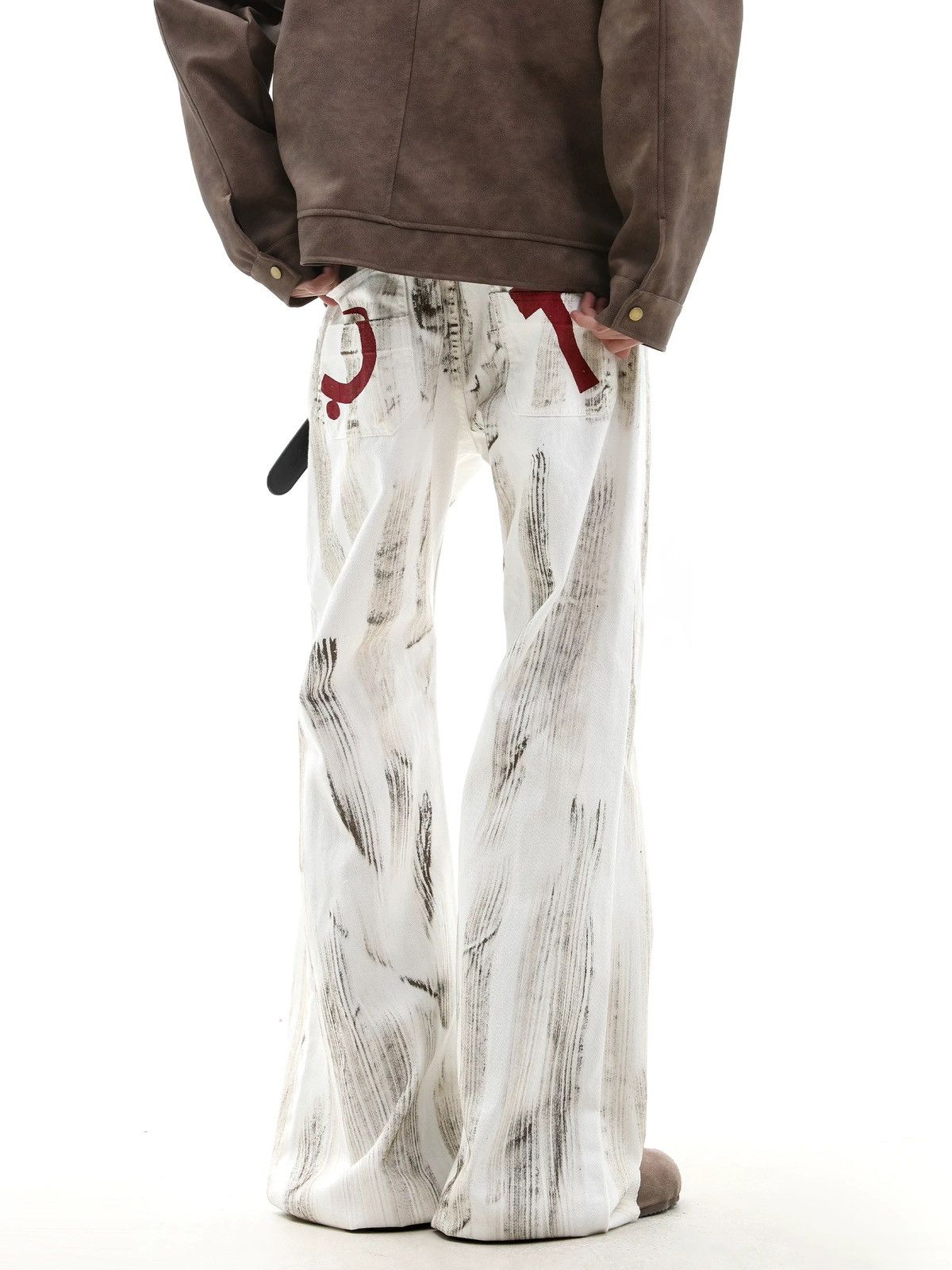 Japanese Brand × Vintage Retro punk pants Size US 31 - 1 Thumbnail
