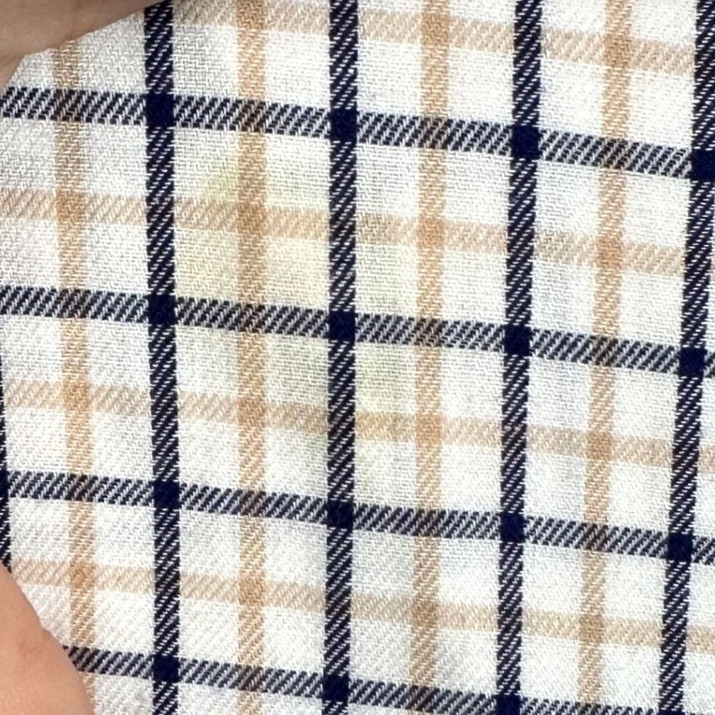 Ralph Lauren Ralph Lauren Yarmouth Button Down Shirt Mens Blue Tan Check Pony Dress 17.5-34 Size 48R - 6 Thumbnail