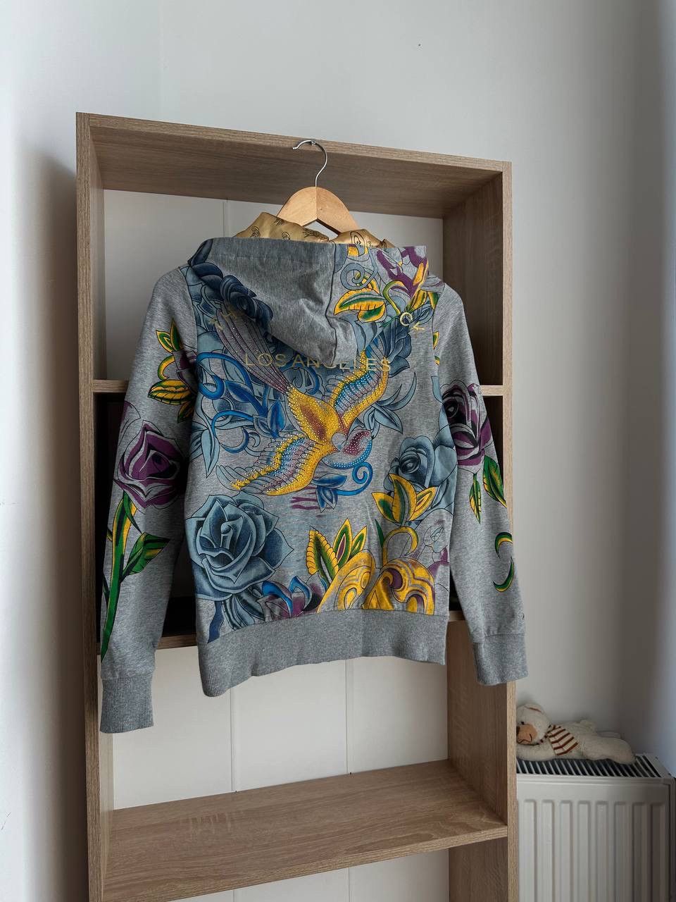 Christian Audigier × Ed Hardy × Vintage Vintage Ed Hardy Christian Audigier Style Hoodie Size S / US 4 / IT 40 - 17 Thumbnail