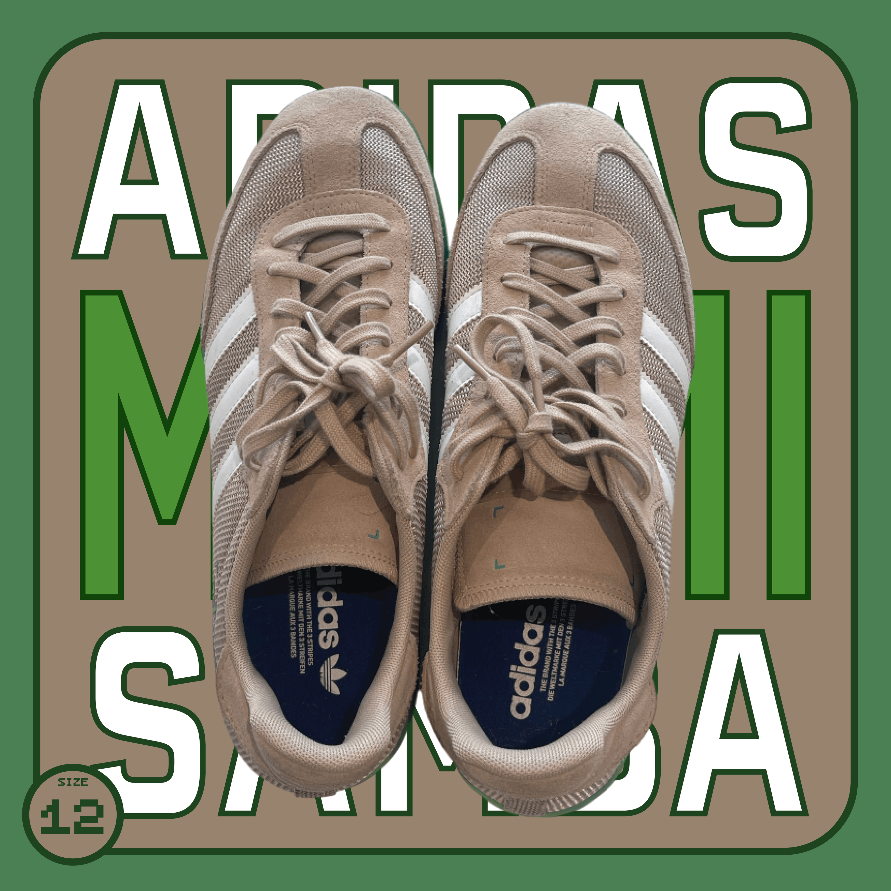 Adidas Adidas Samba RM "Miami" Size 12!!! Size US 12 / EU 45 - 4 Thumbnail