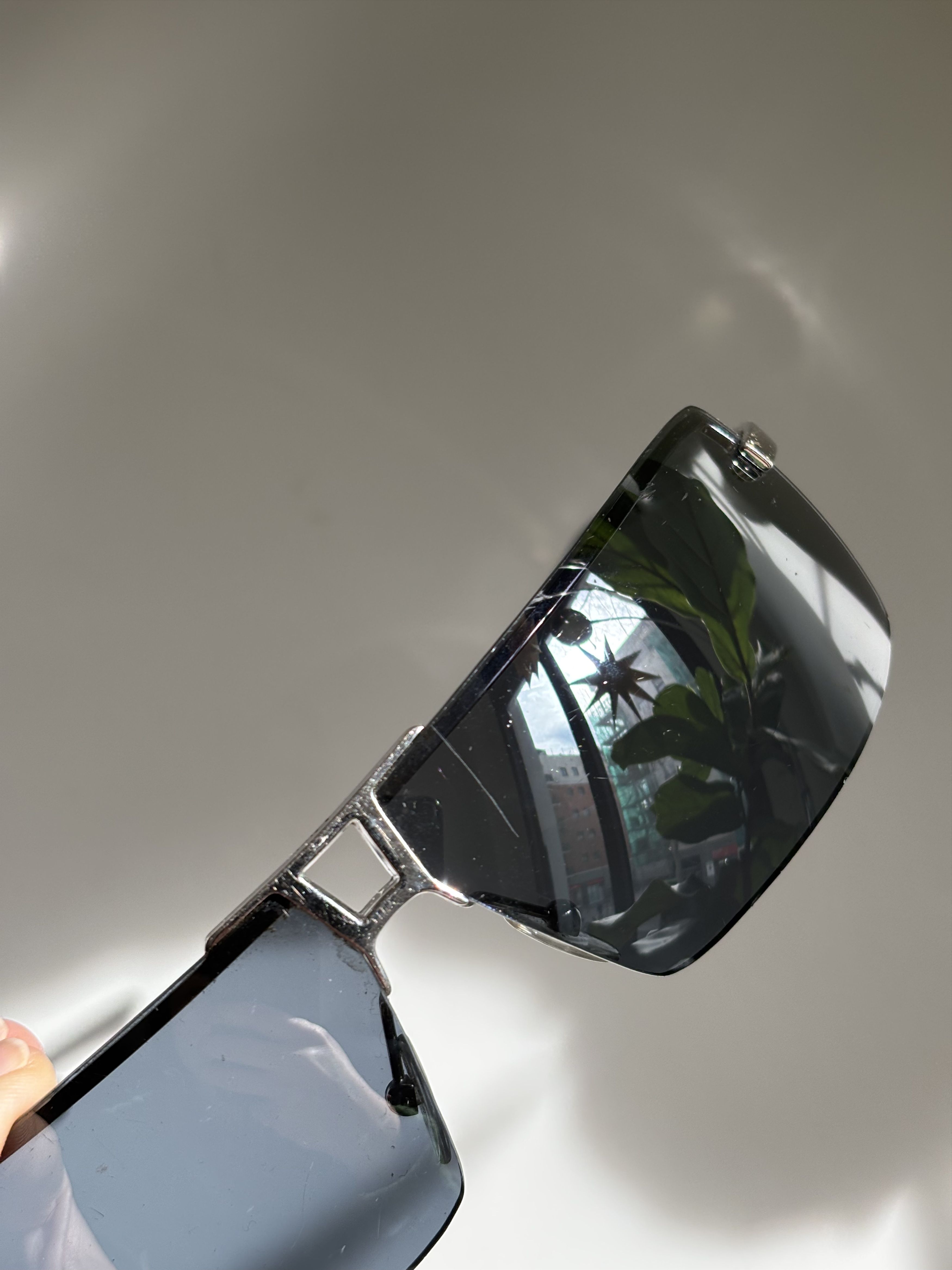 Dior DIOR Sunglasses Stunt Mask Ski Wrap Shield Logo RI968 Size ONE SIZE - 8 Thumbnail