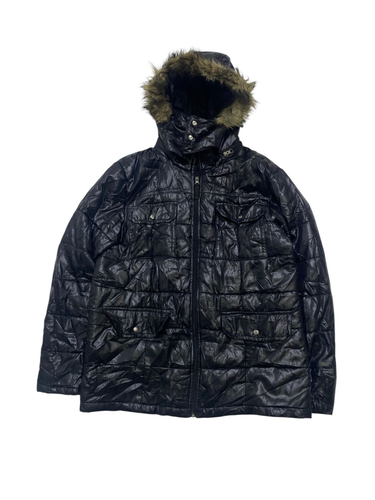 semanticdesign Semantic Design Faux Fux Hooded Jacket Size US L / EU 52-54 / 3 - 1 Thumbnail